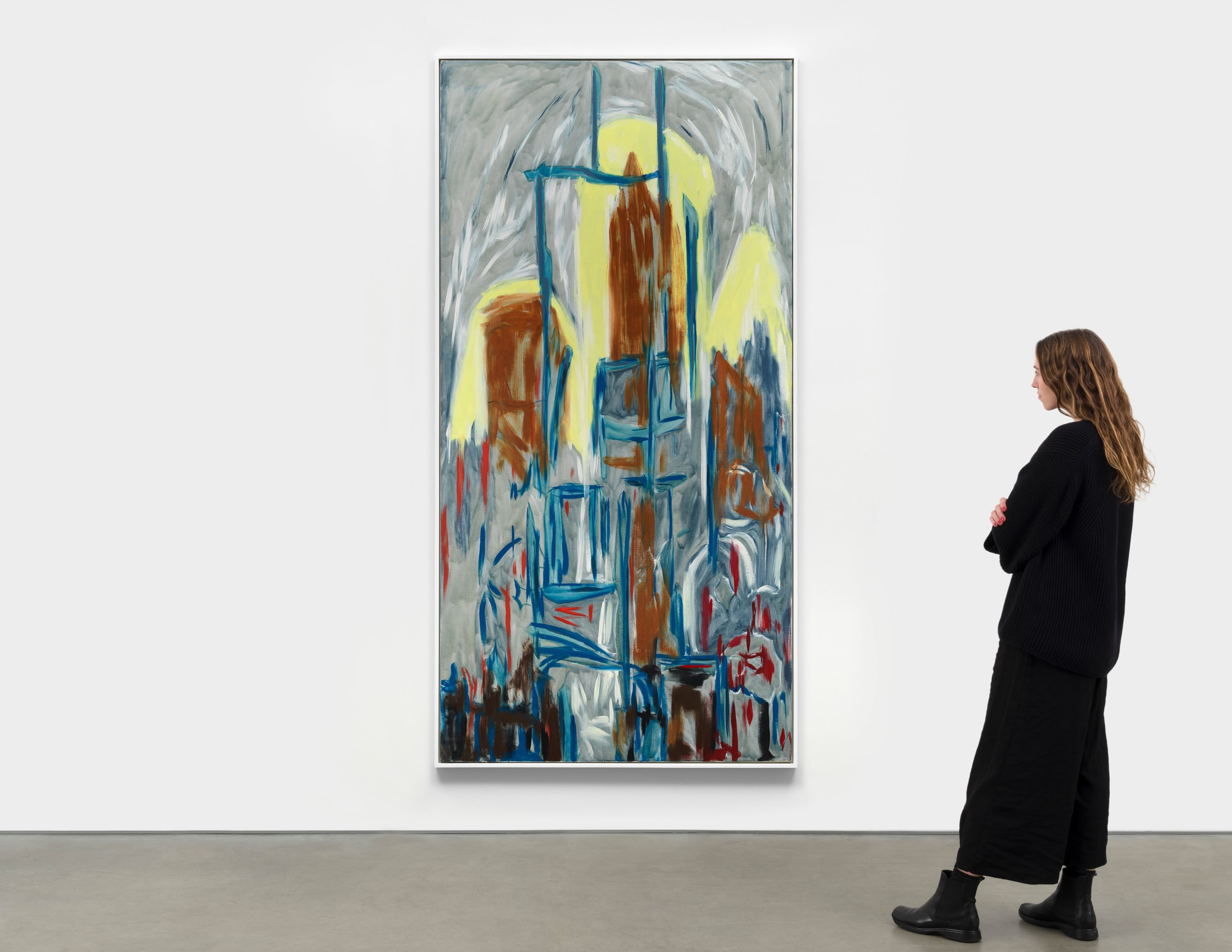 Martha Diamond, Cityscape / Yellow Light, 1994