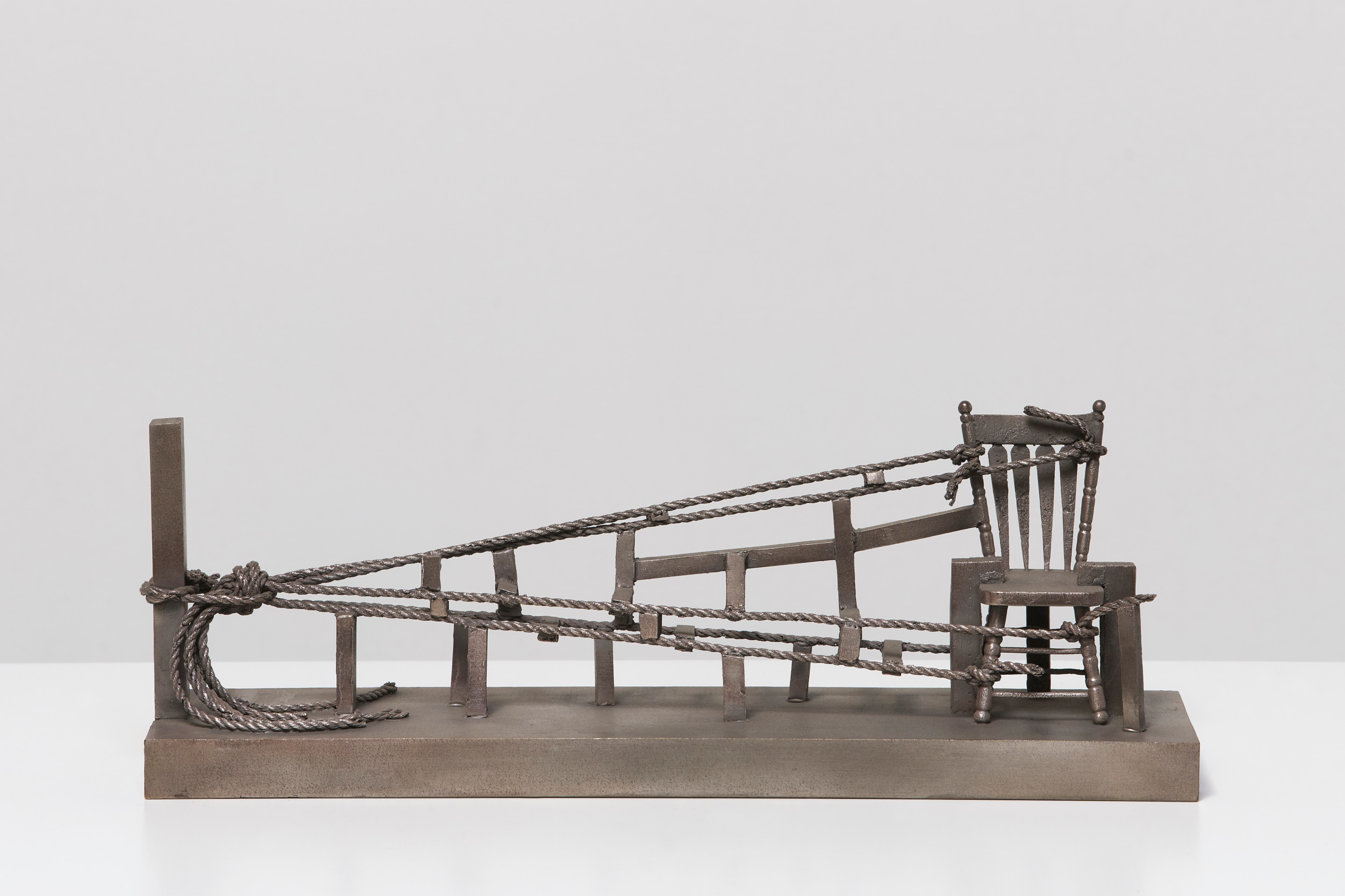 Ricky Swallow, Study for Chair with Rope #1, 2018