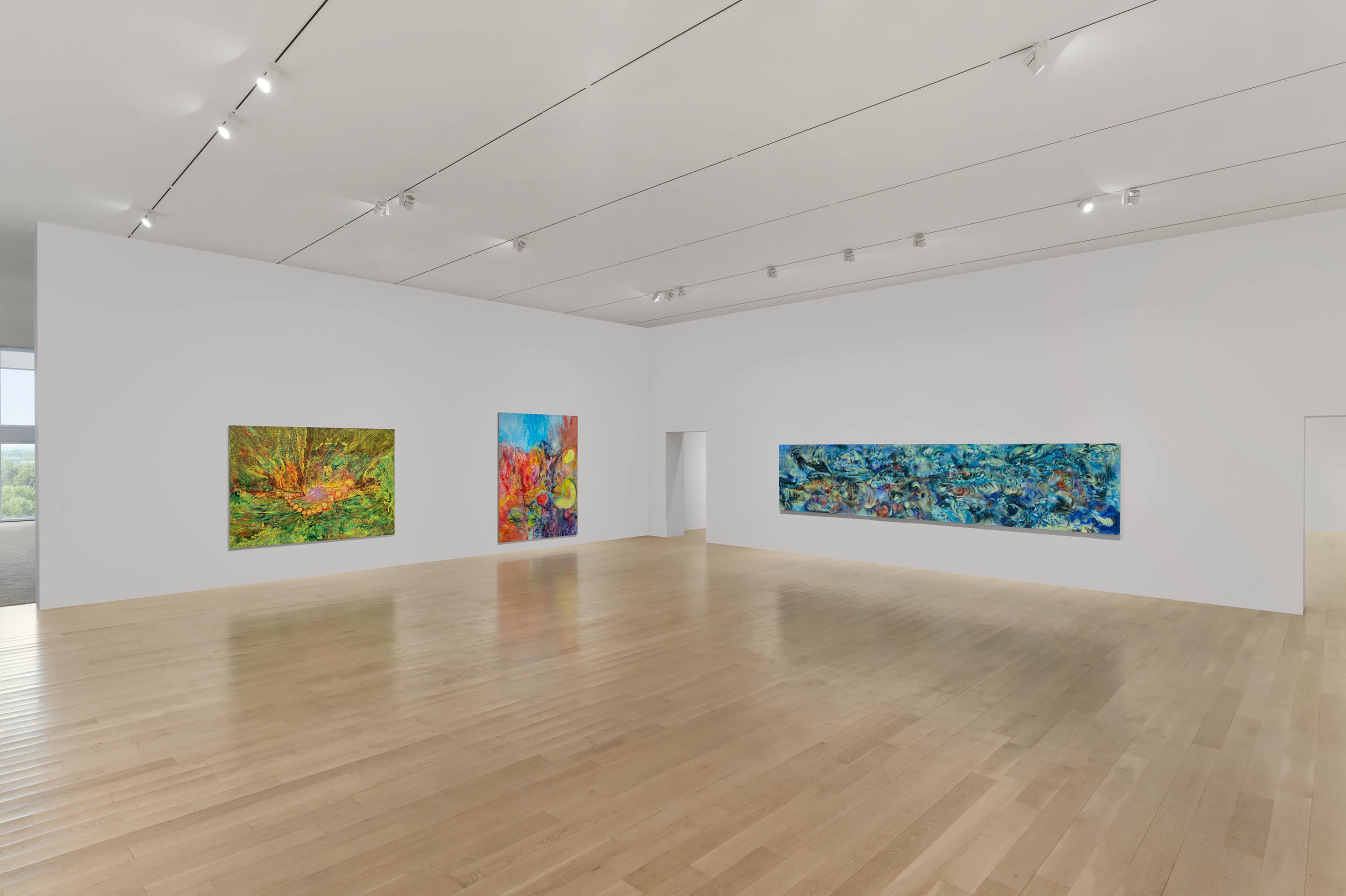 Lucy Bull: The Garden of Forking Paths, Insitute of Contemporary Art, Miami, FL, December 3, 2024 - March 30, 2025, installation view.&nbsp;Credit: Zachary Balber.