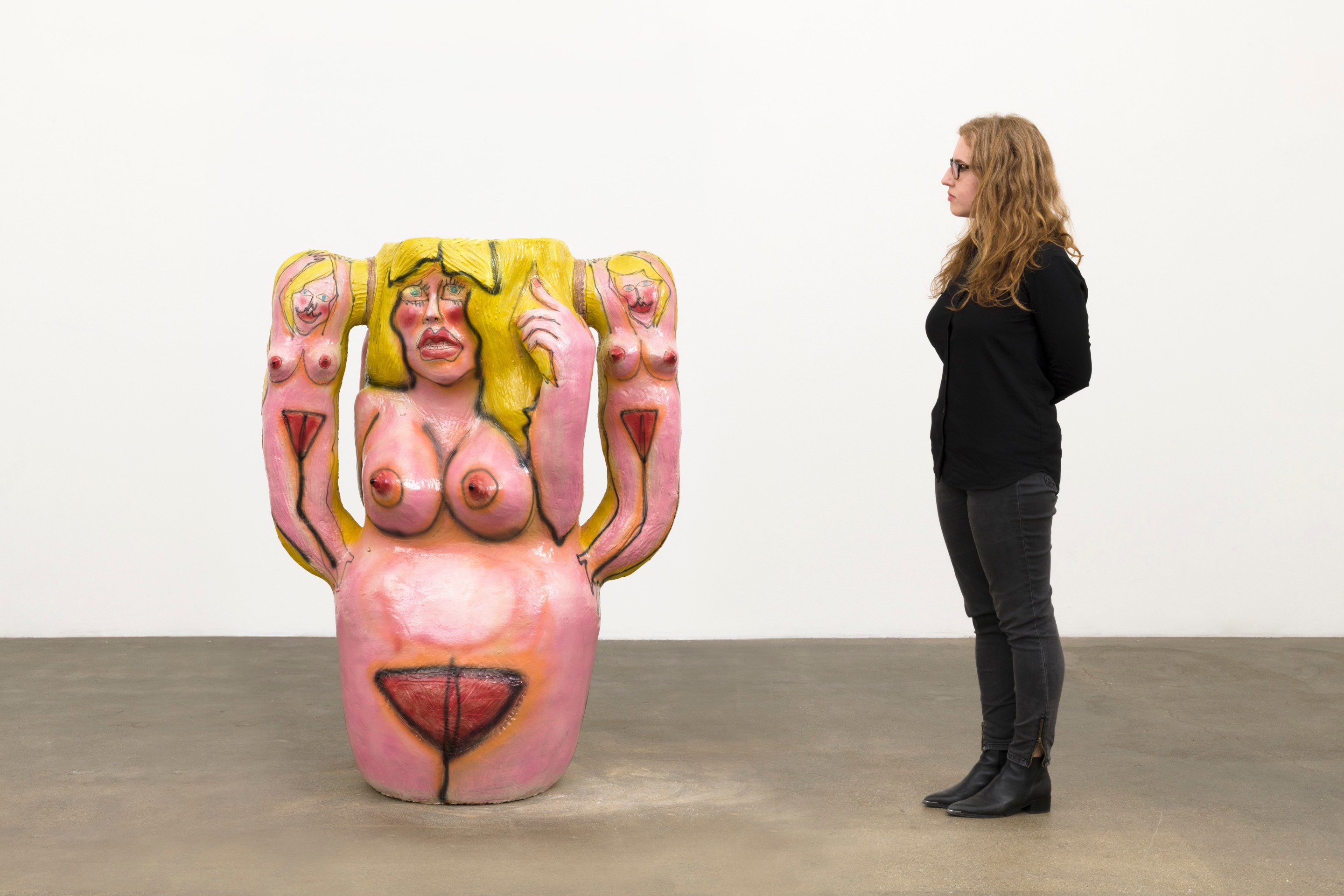 Ruby Neri Untitled (Figure with Small Women), 2019