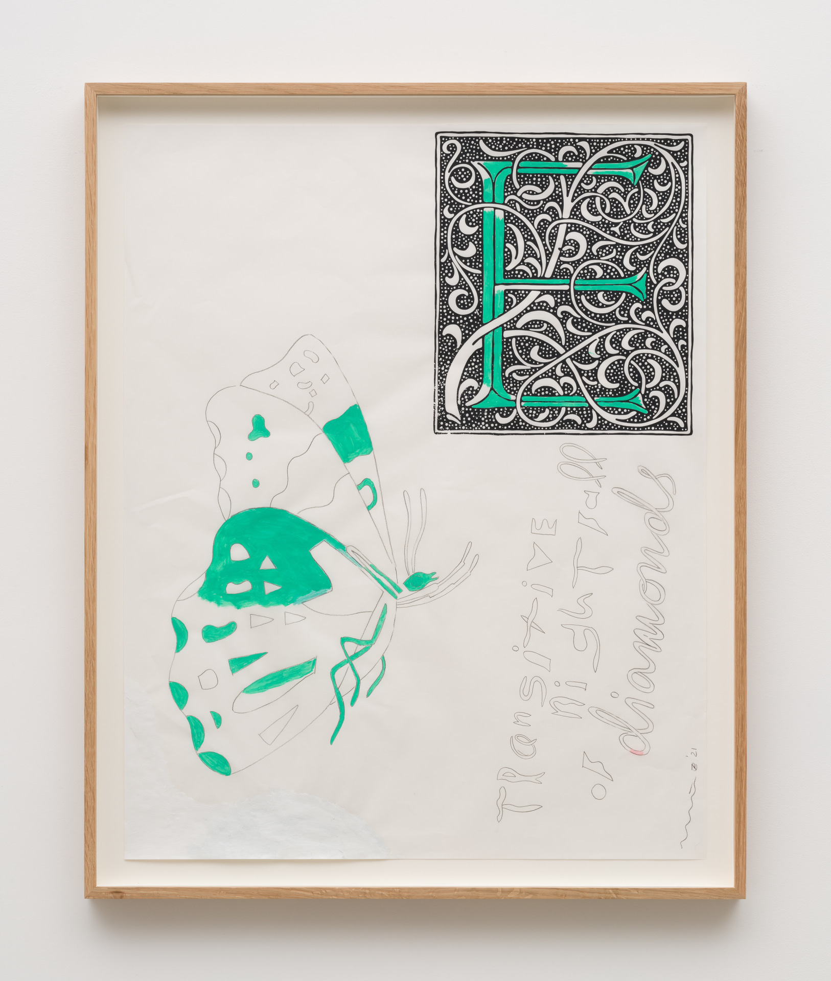 Matthew Brannon, Nonsense Incense, 2021