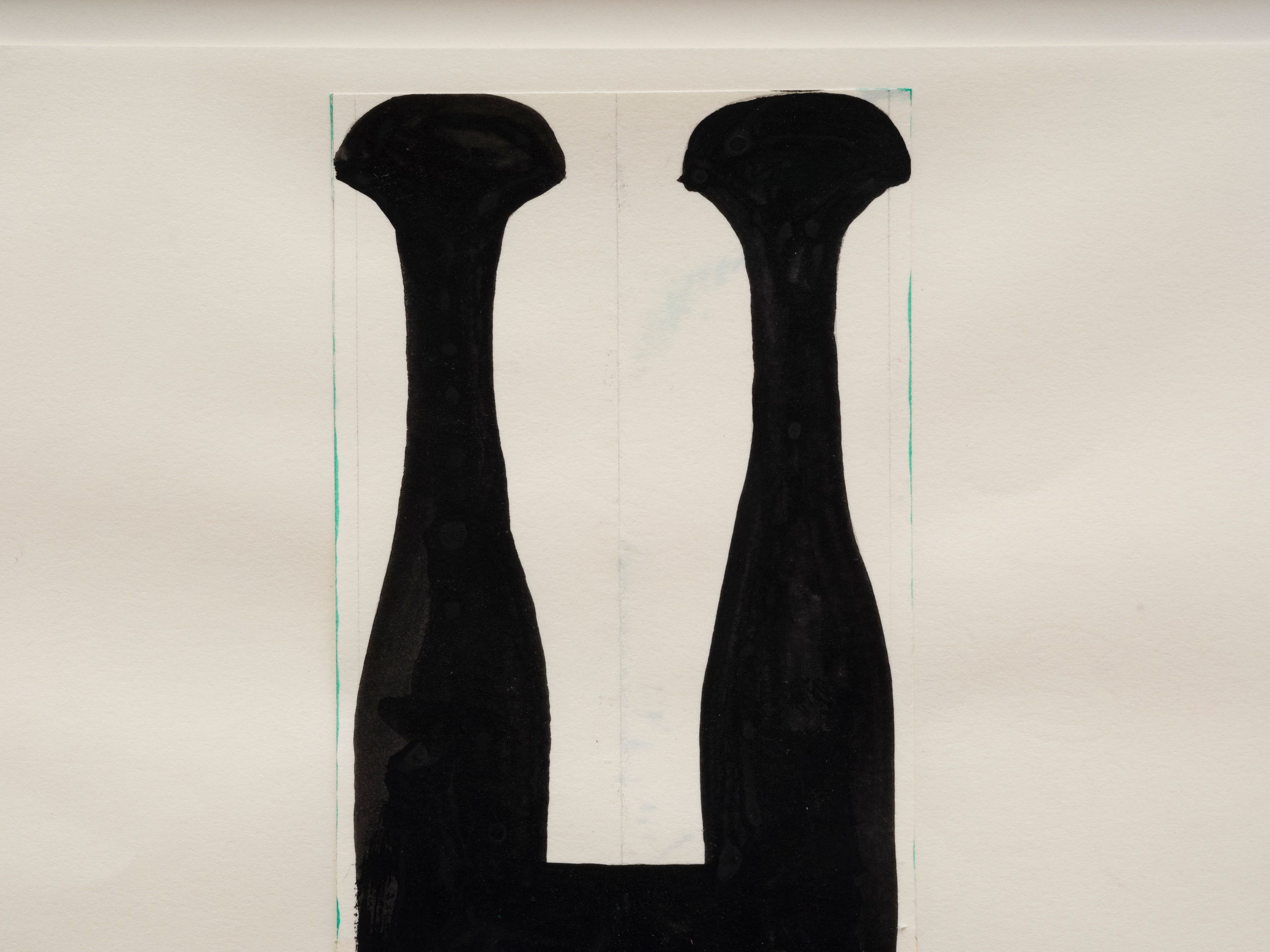 Ricky Swallow, Shaker Peg Form (&lsquo;H&rsquo;), 2015