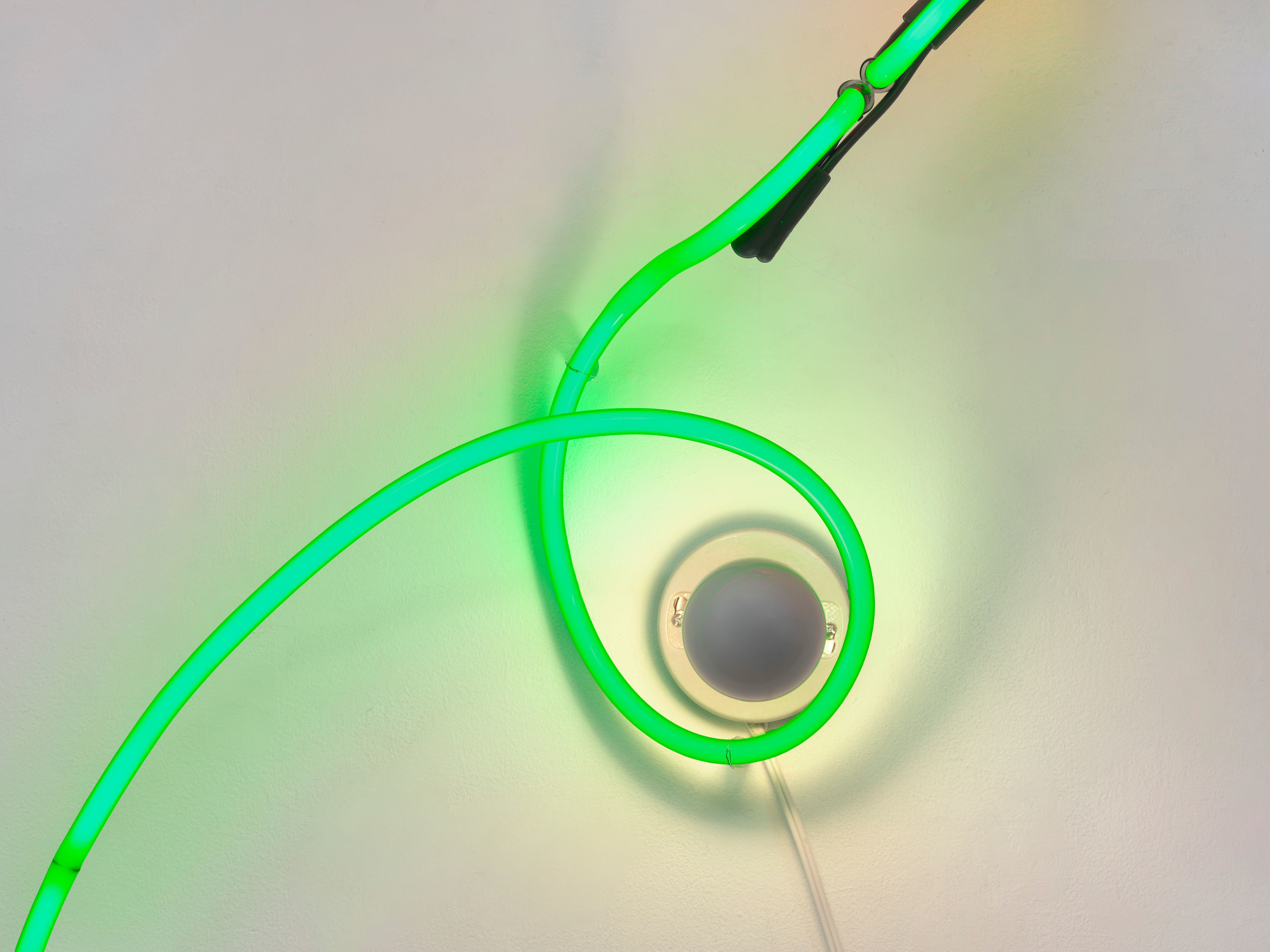 Keith Sonnier, Neon Wrapping Incandescent V, 1970