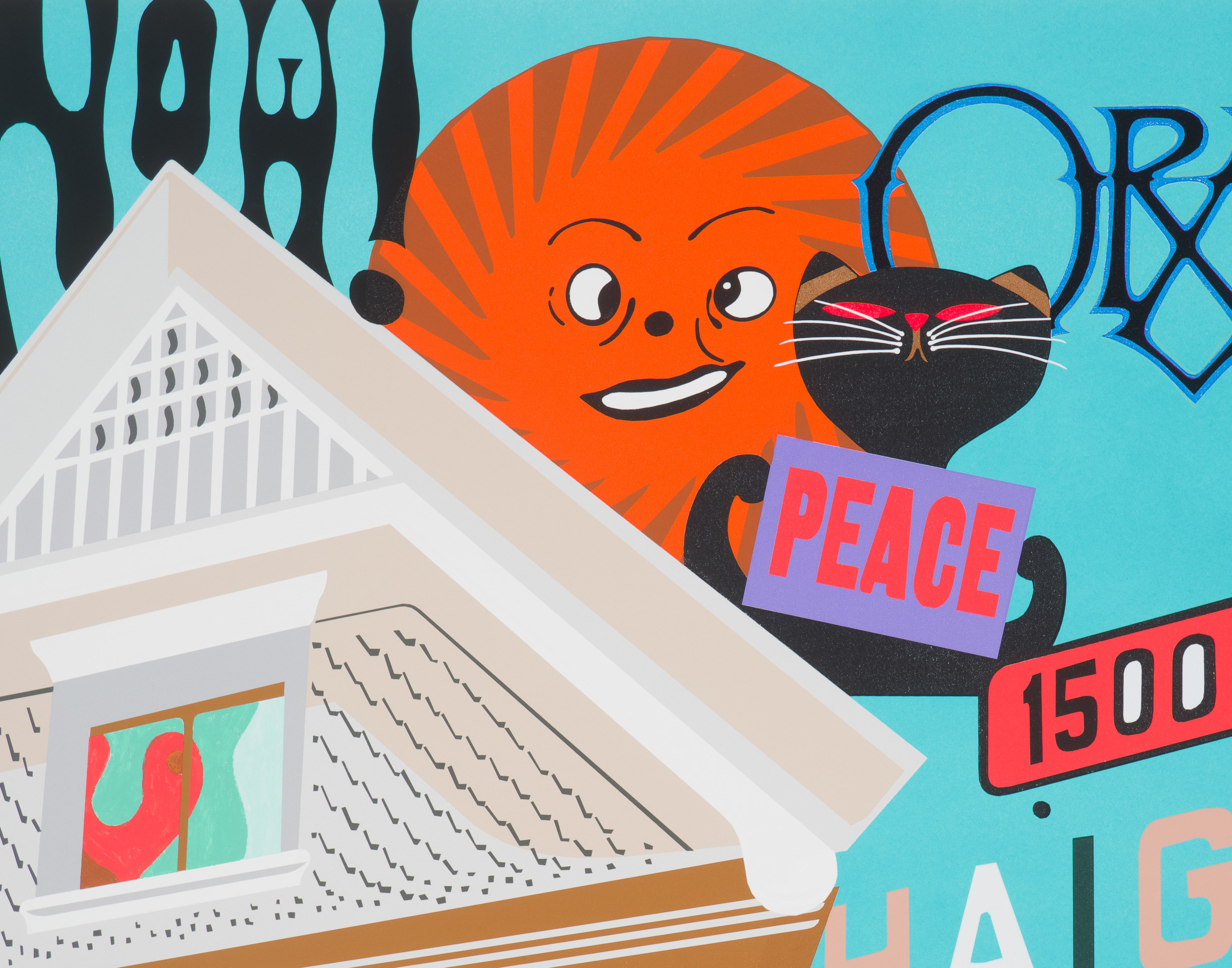 Matthew Brannon, 710 Ashbury Street, San Francisco 1967, 2020