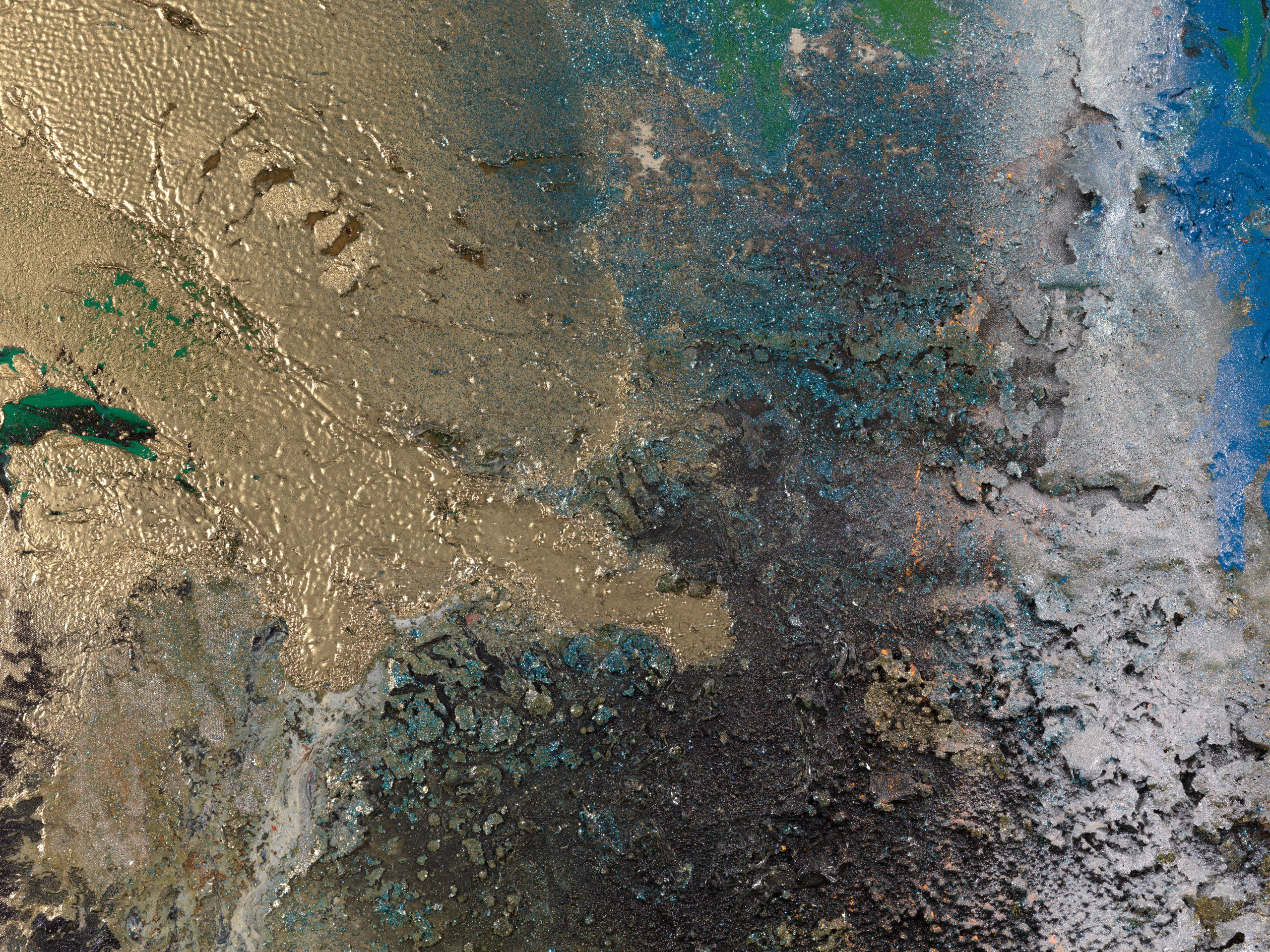 John Armleder Immense, 2018