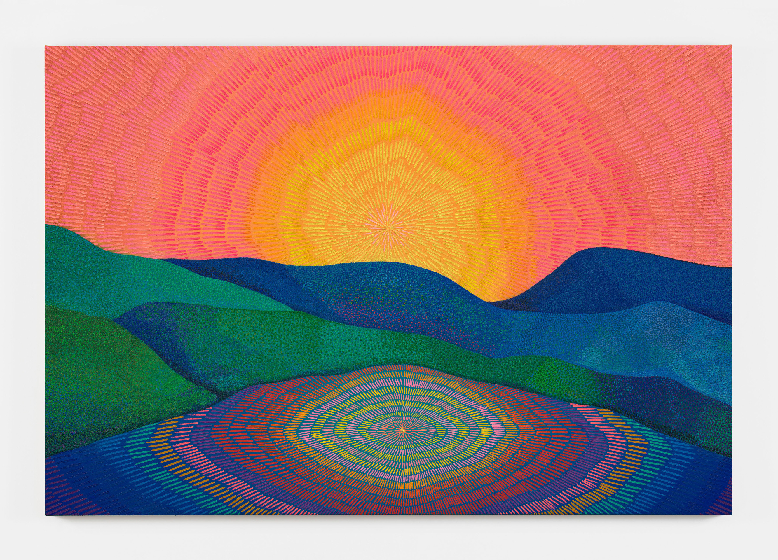 Jennifer Guidi, As the colorful waves pulse in the sea, they spark and ignite a turning point in me, 2025