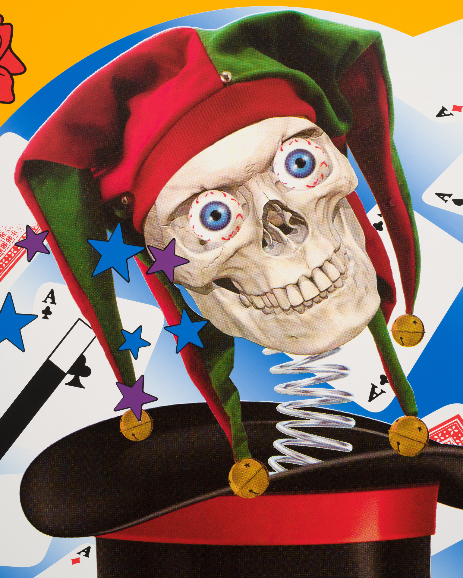 Elijah Funk &amp;amp; Alix Ross (Online Ceramics), Ride Like the One-Eyed Jack of Diamonds With the Devil Close Behind, 2021