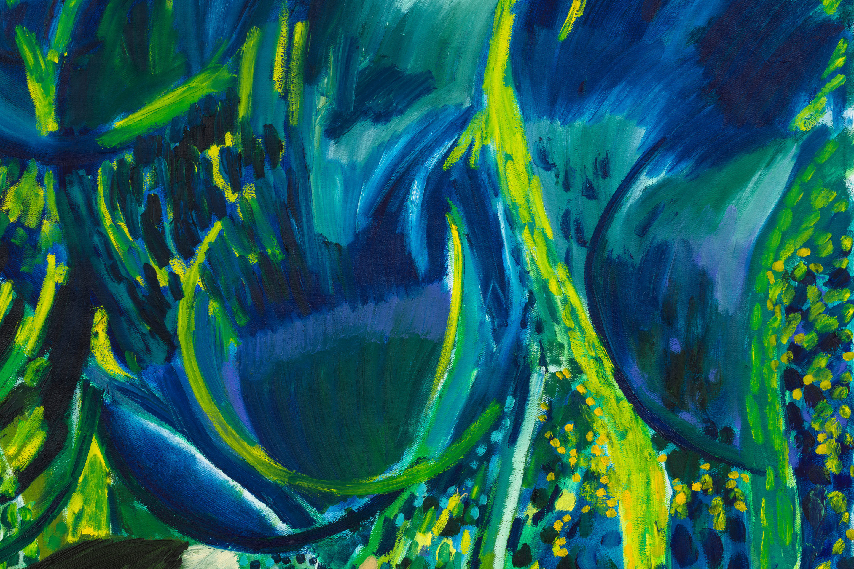 Shara Hughes, A Forest for the Trees, 2023