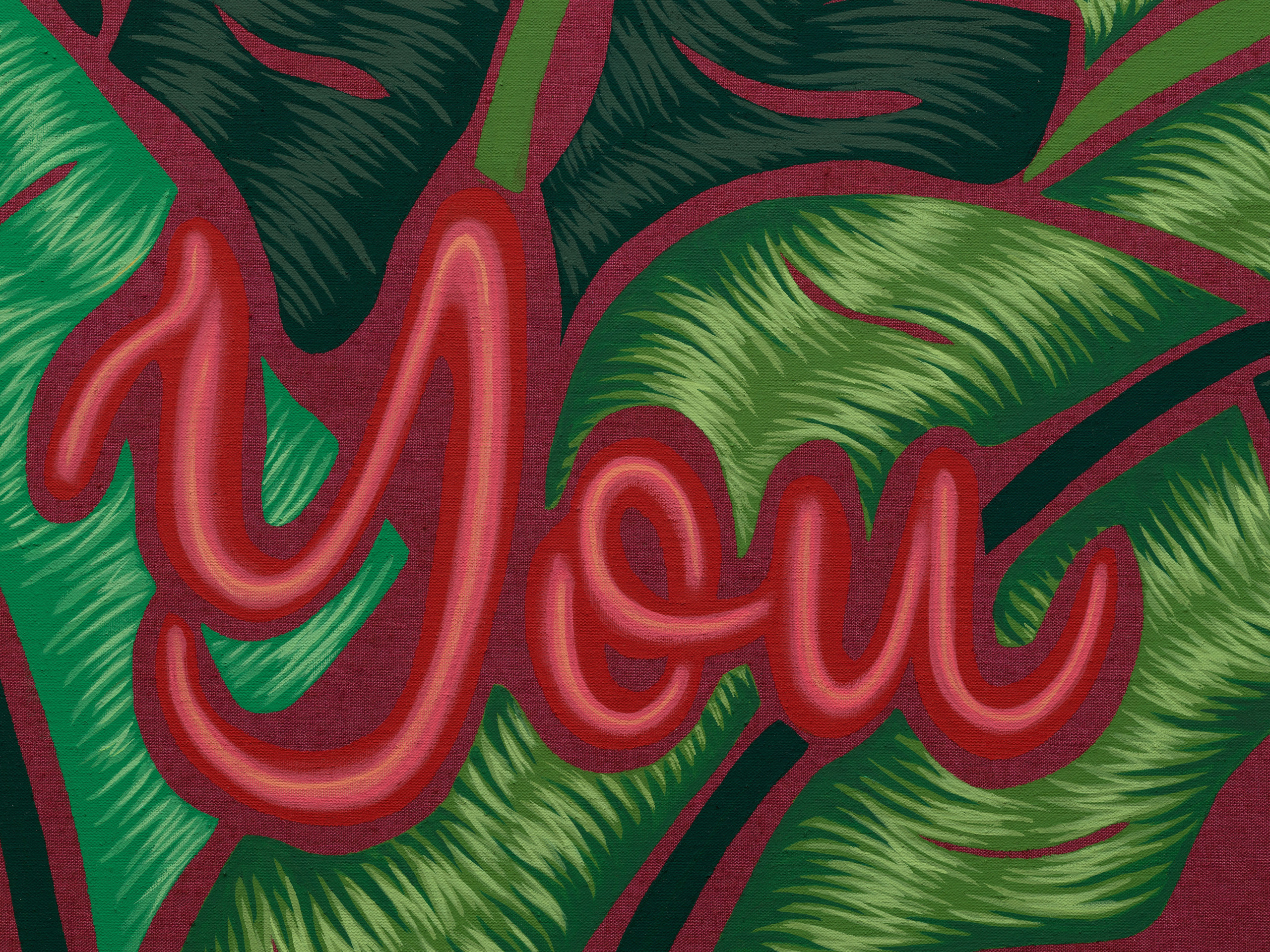 Joel Mesler, Untitled (I Love You), 2023