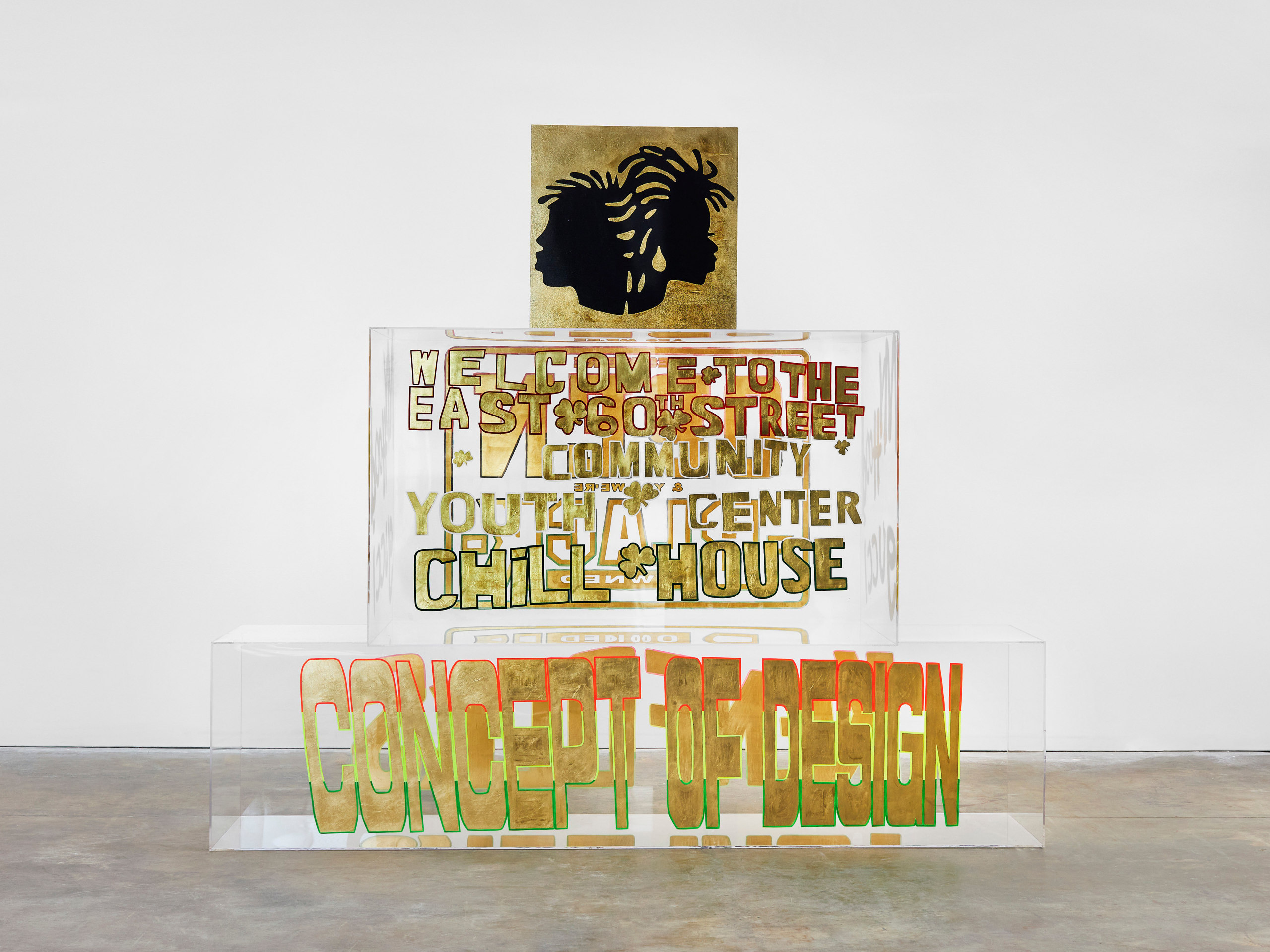 Lauren Halsey, my hood gucci (nubian), 2022