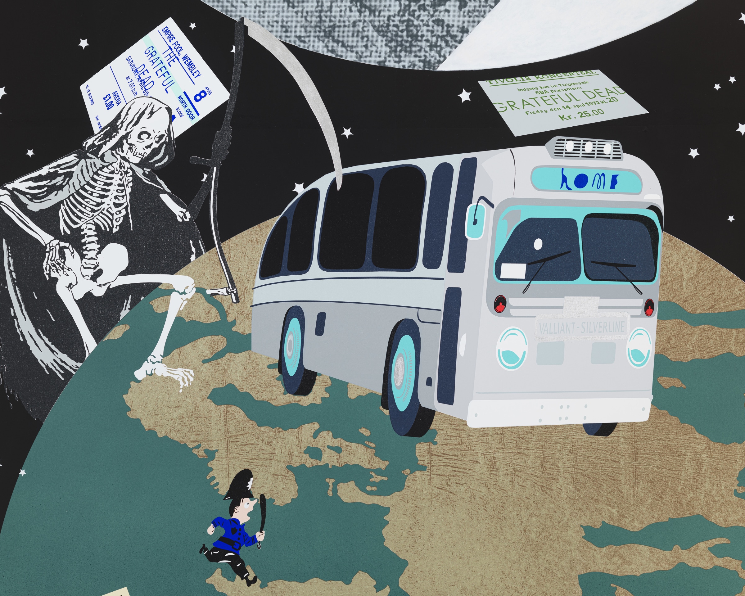 Matthew Brannon, Warm Beer, Melting Ice Cream, Nitrous Oxide, and European Checkpoints, 2019 - 2021