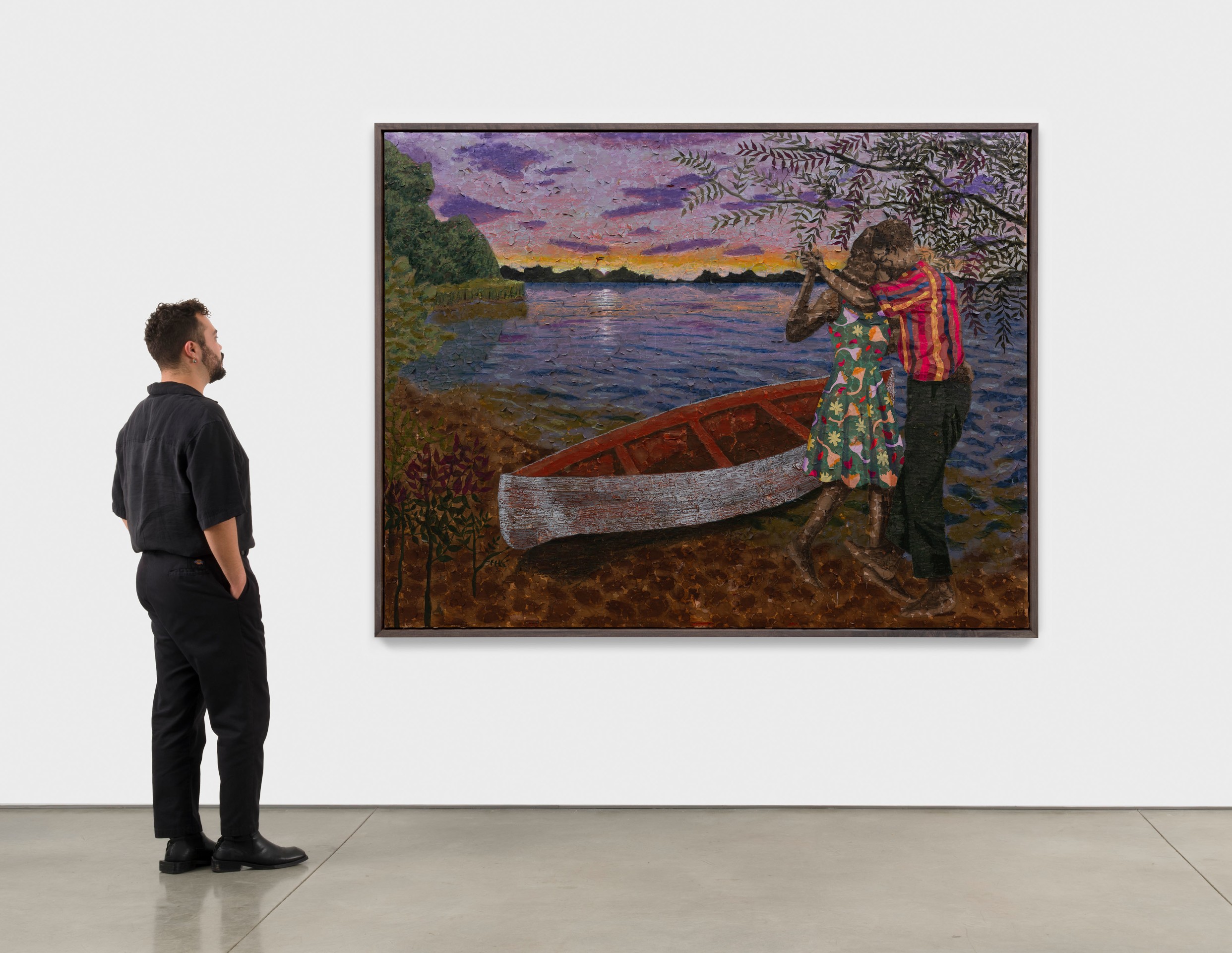 Derek Fordjour, Love Song, 2025