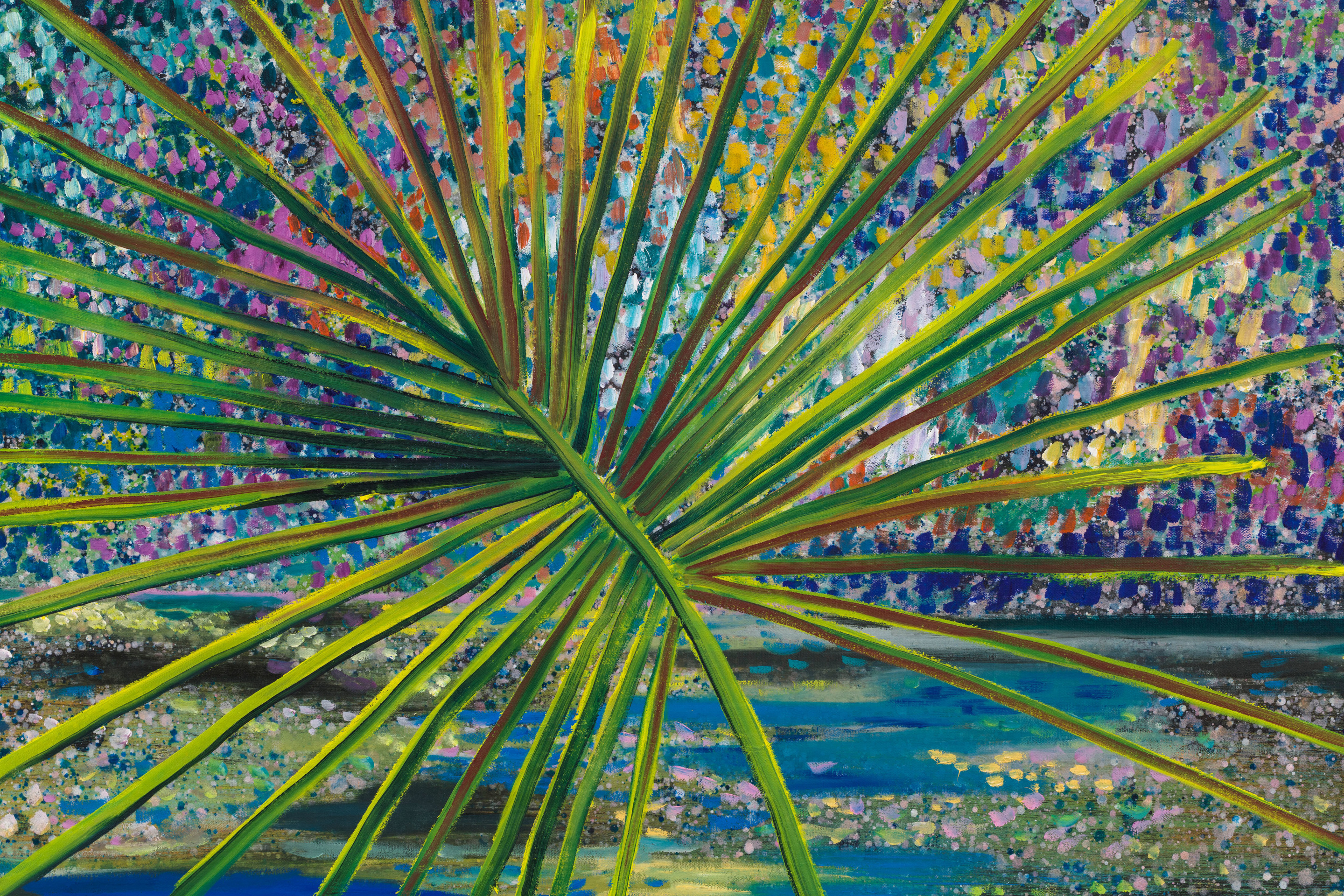 Shara Hughes, In My Palm, 2021