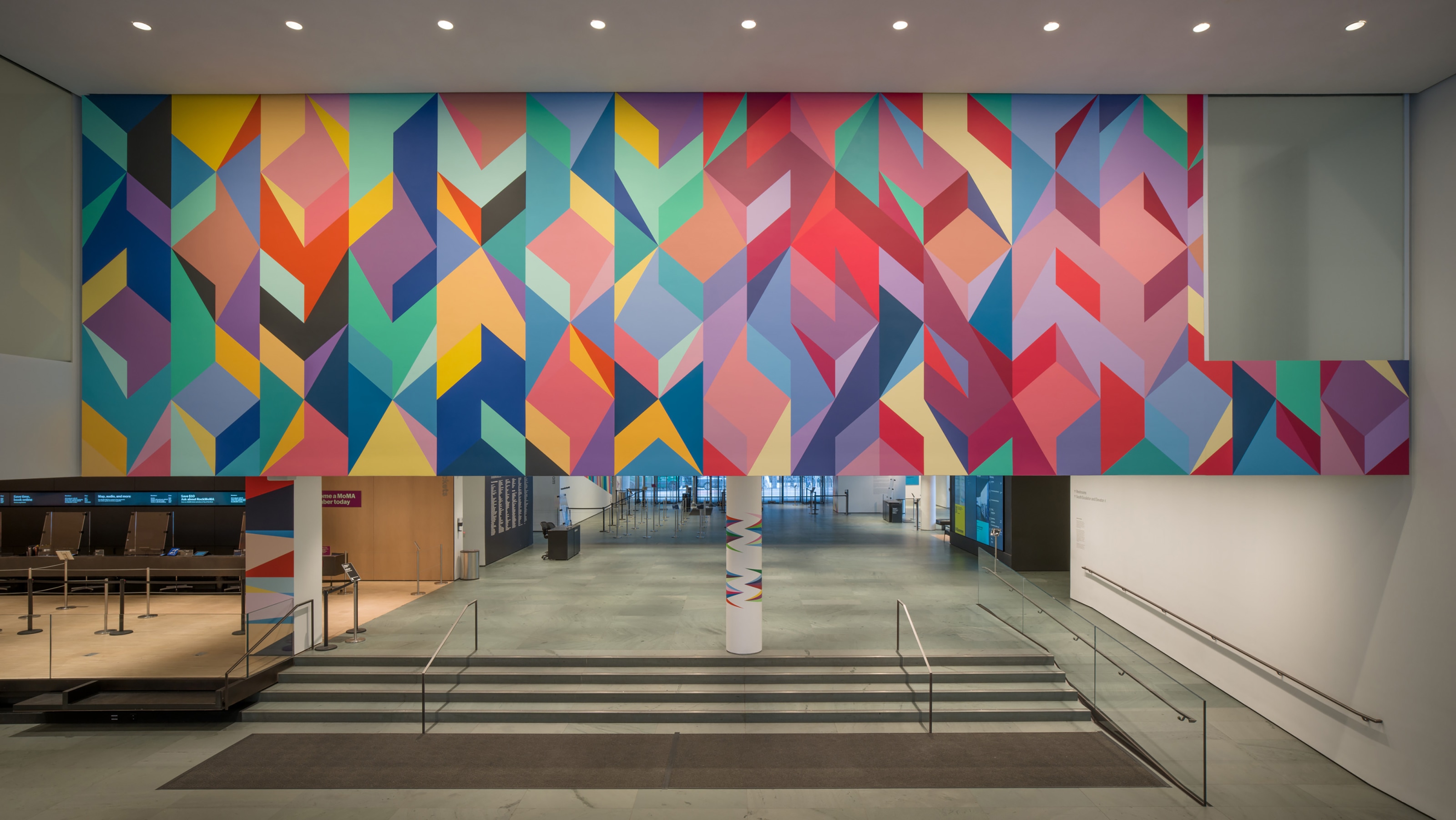 Installation view of&nbsp;Odili Donald Odita: Songs from Life, April 8, 2025 &ndash; April 30, 2026. Photographed in April 2025. The Museum of Modern Art, New York. Digital Image &copy; 2025 The Museum of Modern Art, New York. Photo by Jonathan Dorado.