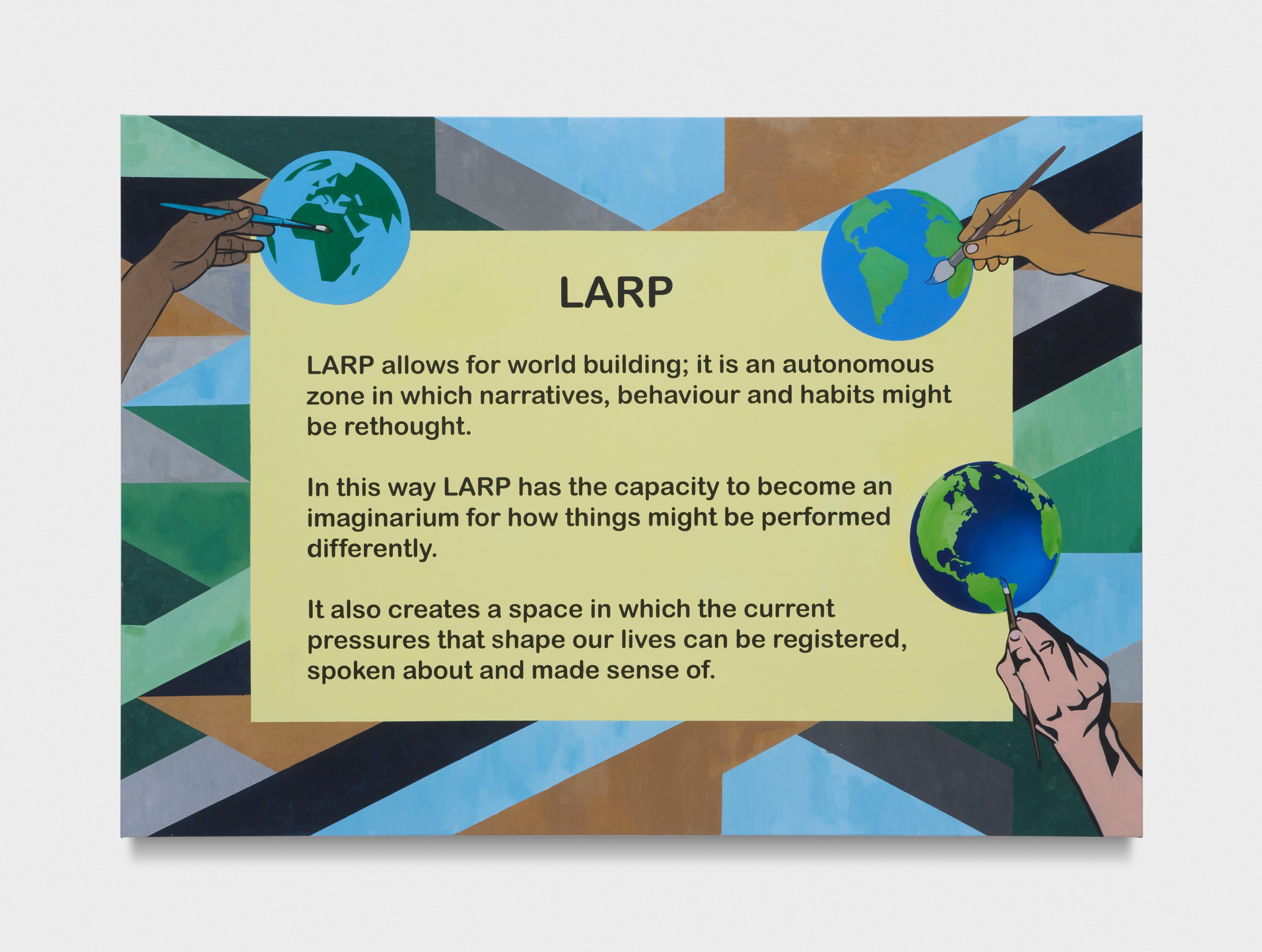 Ed Fornieles, Reality is just bad LARP design, 2022