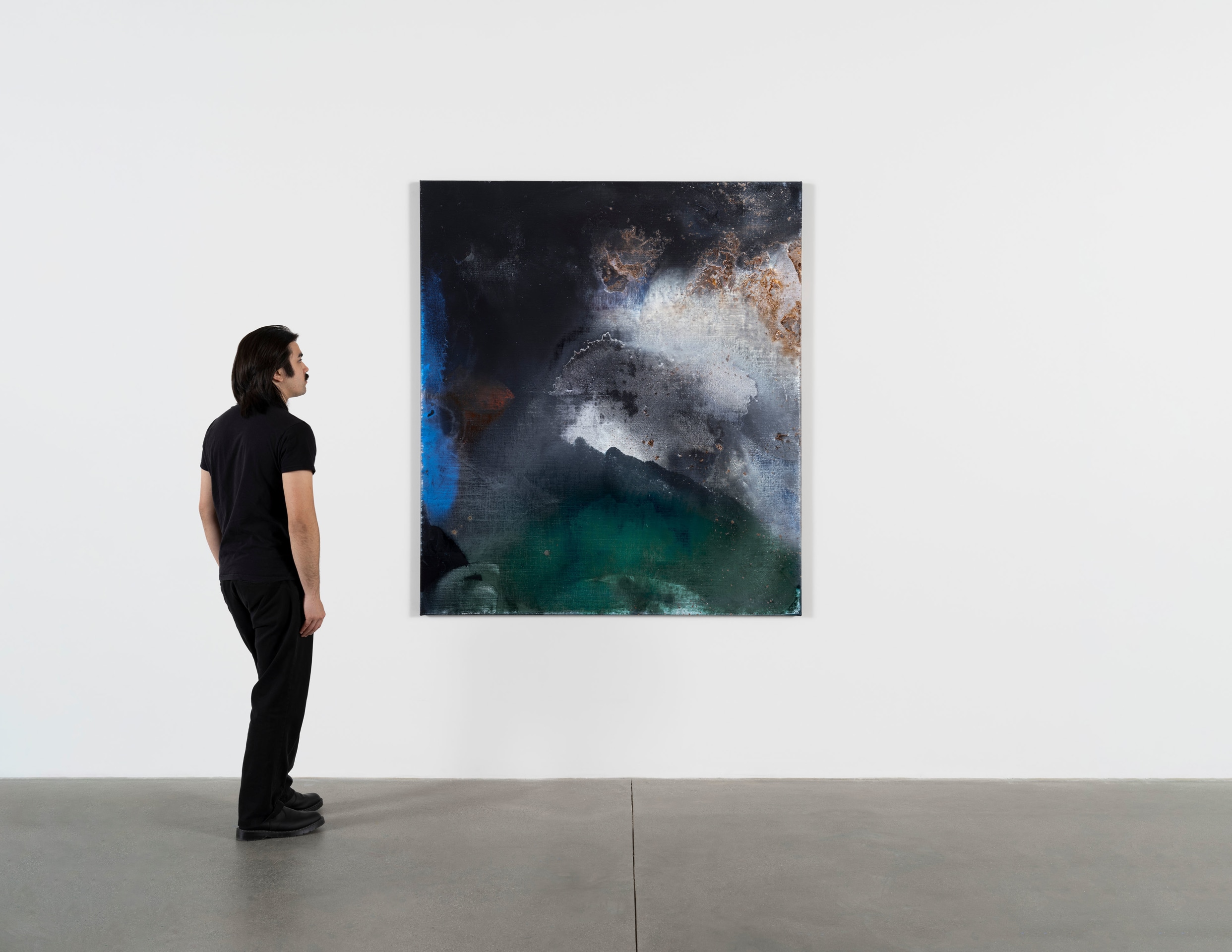 Mary Weatherford, Island of the Dead, 2025