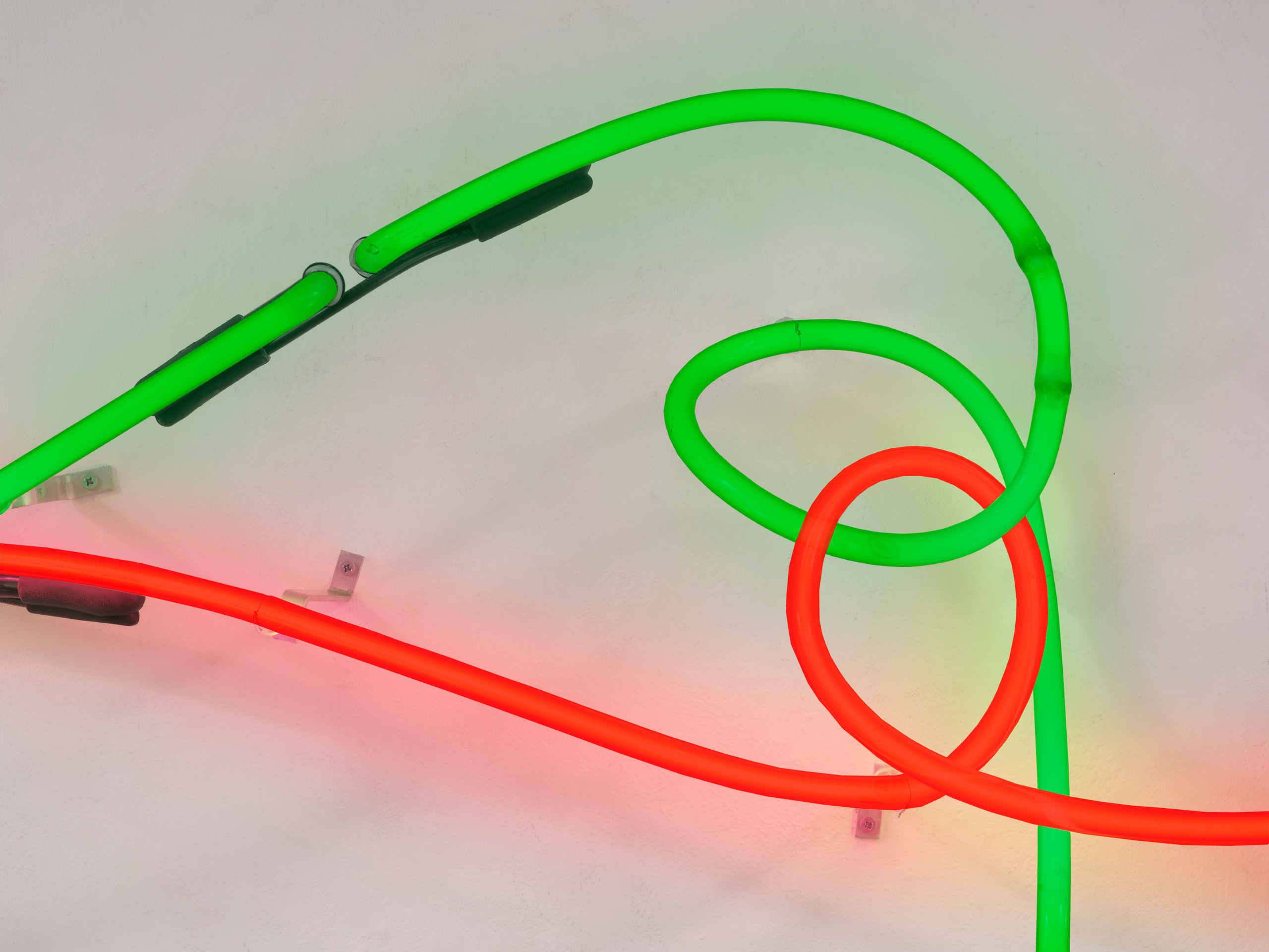 Keith Sonnier, Neon Wrapping Incandescent V, 1970