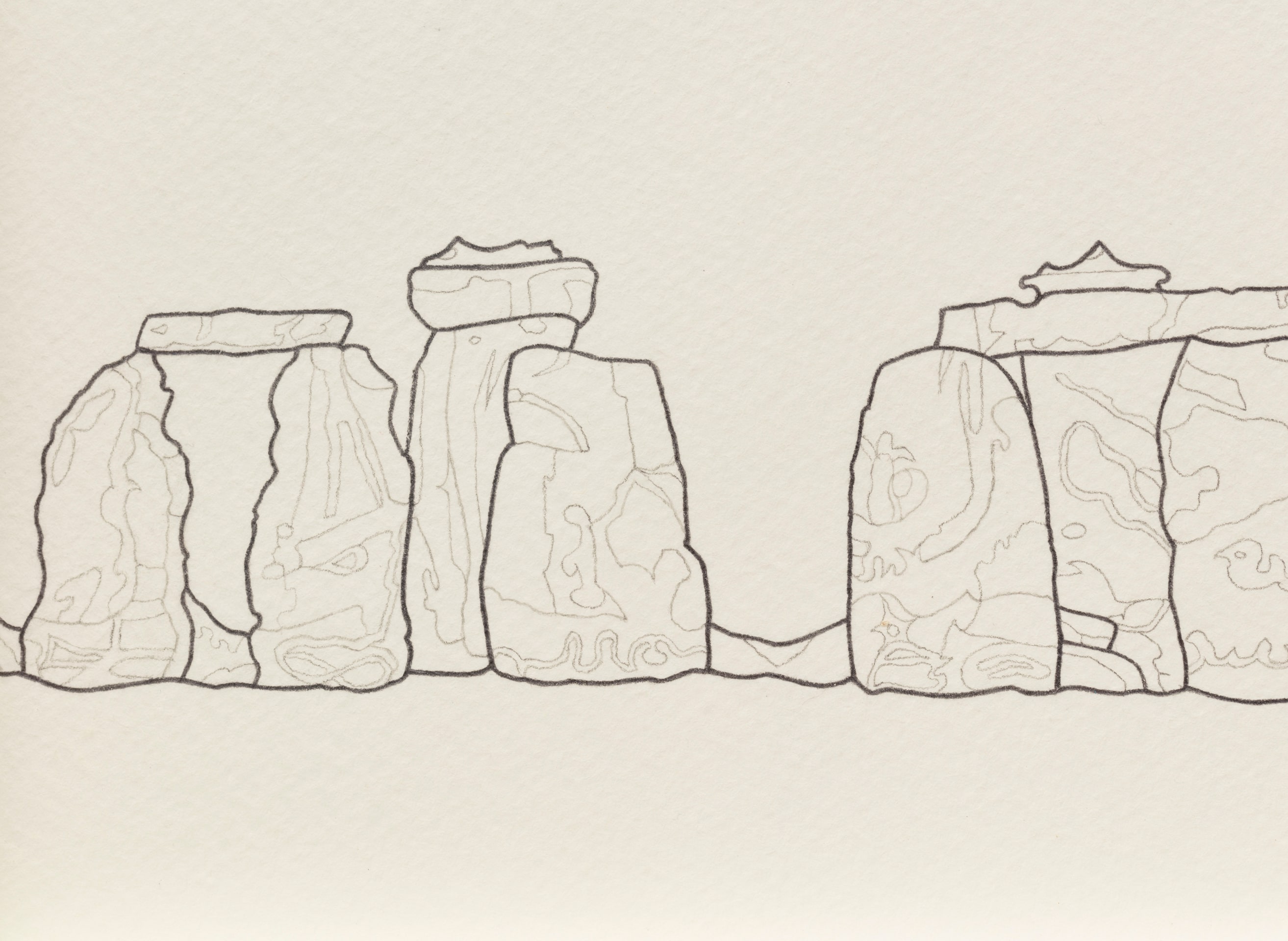 Linda Stark Ruins Study #1, 2012