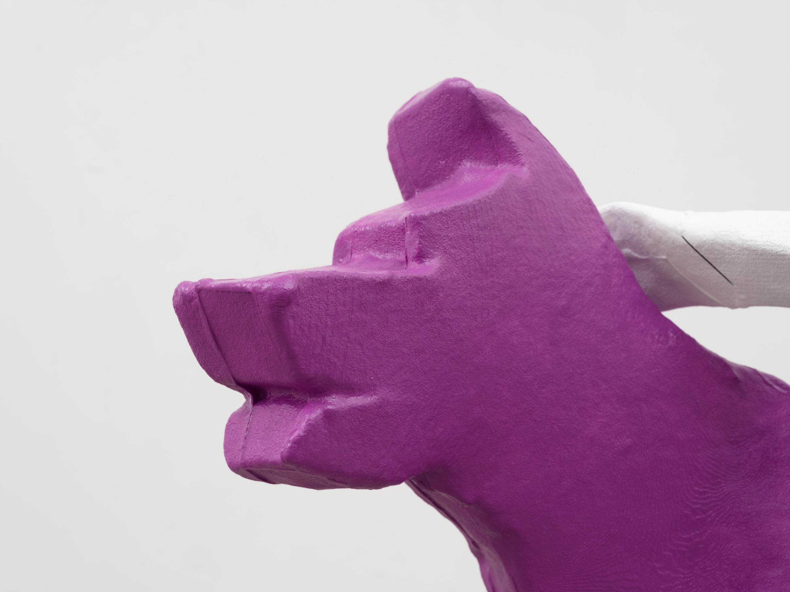 Valentin Carron, Child and Dog, 2022