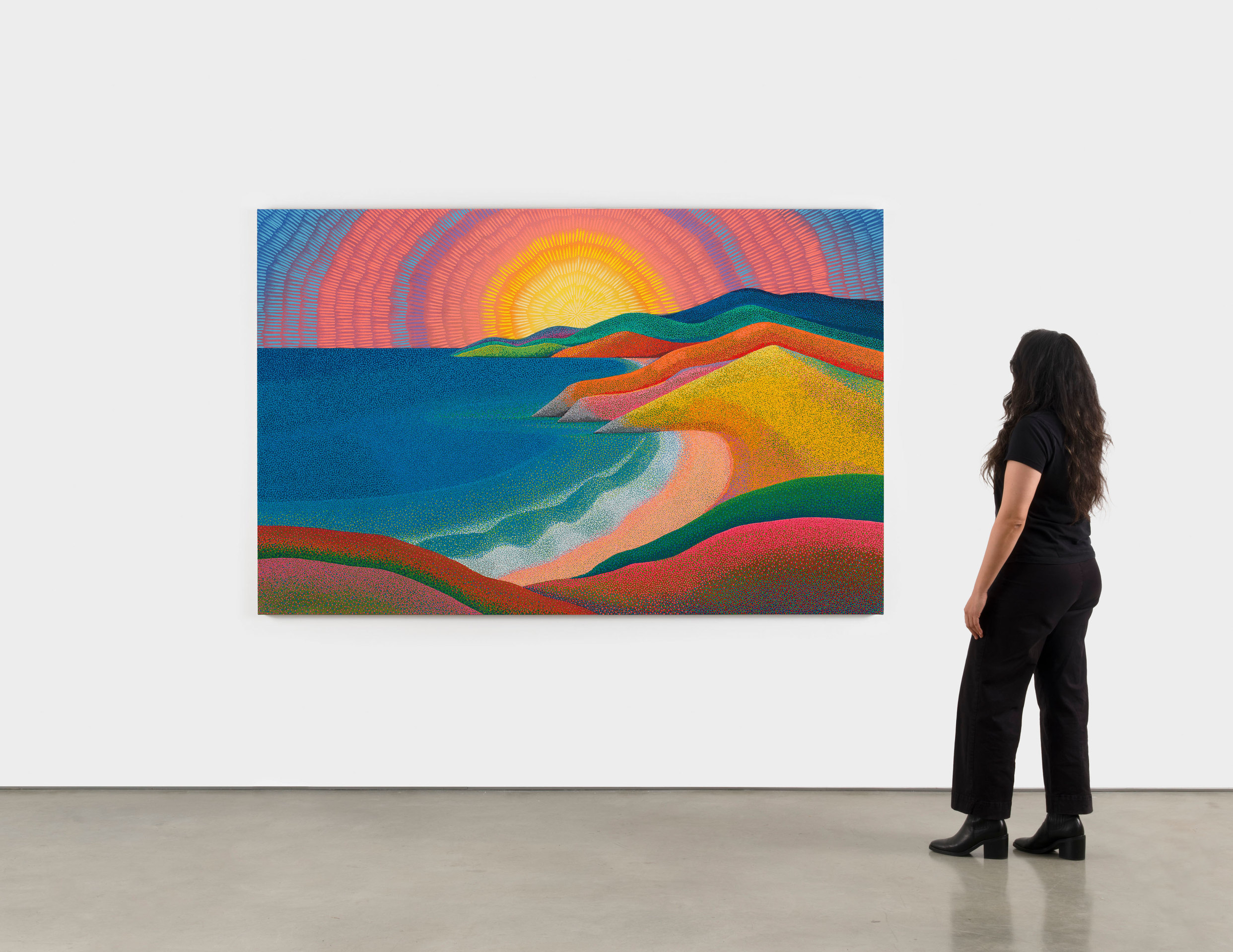 Jennifer Guidi, As I stood on the shoreline of my soul, the sun spoke to me in color and the water sang my name, 2025