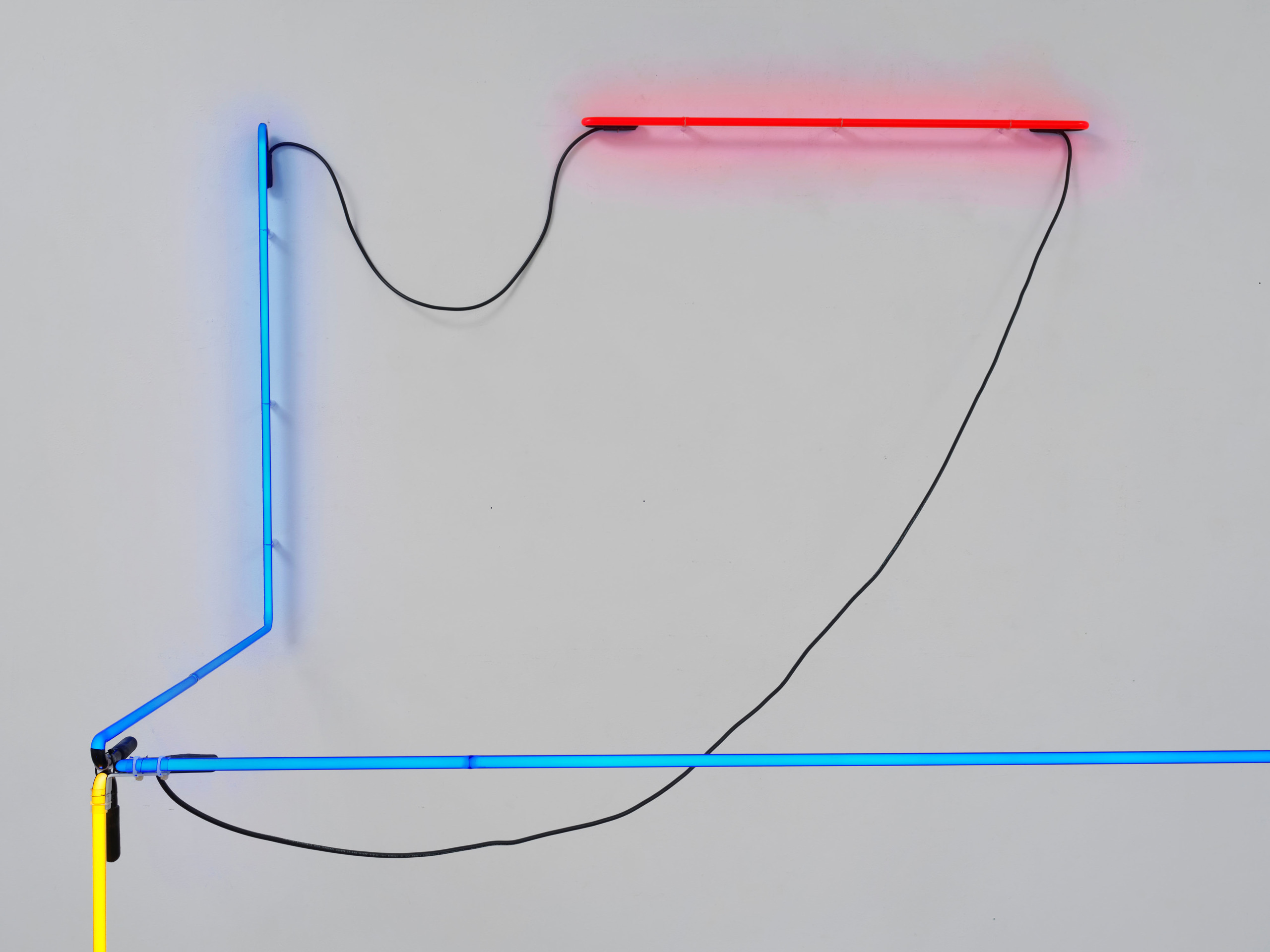 Keith Sonnier, Neon Wrapping Neon V, 1969