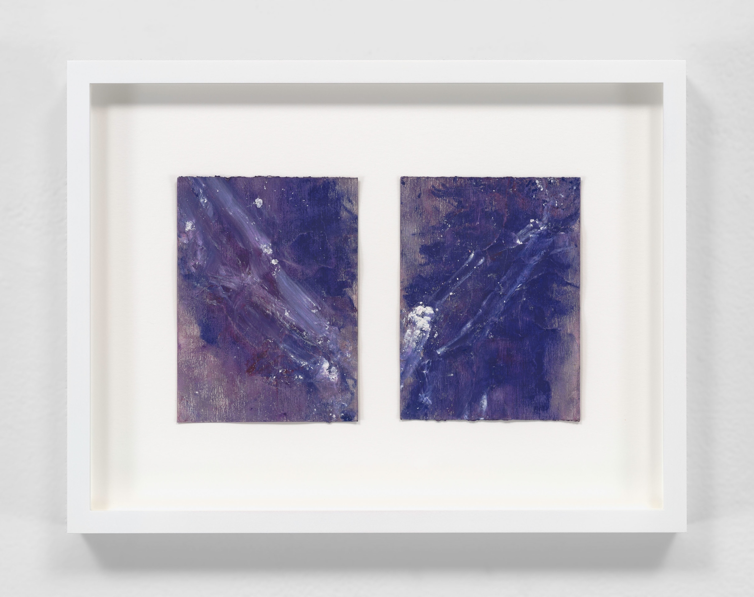 Clifford Owens, Pocket Paper (Purple and pink), 2023