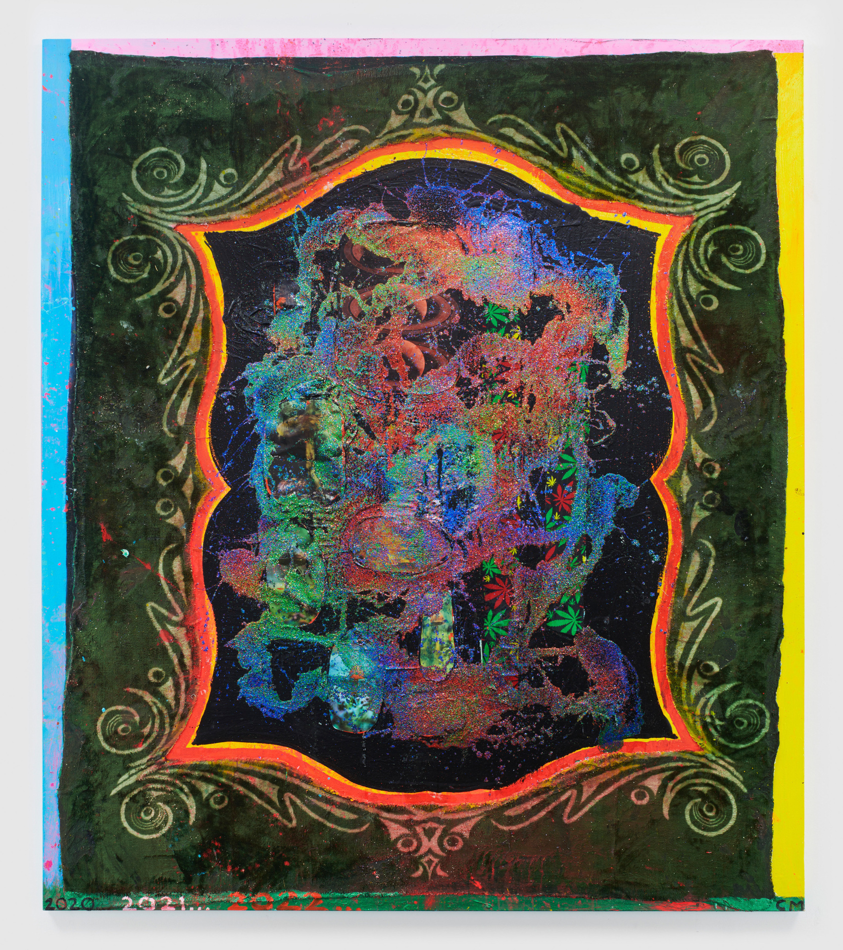 Chris Martin, Untitled, 2019 - 2022