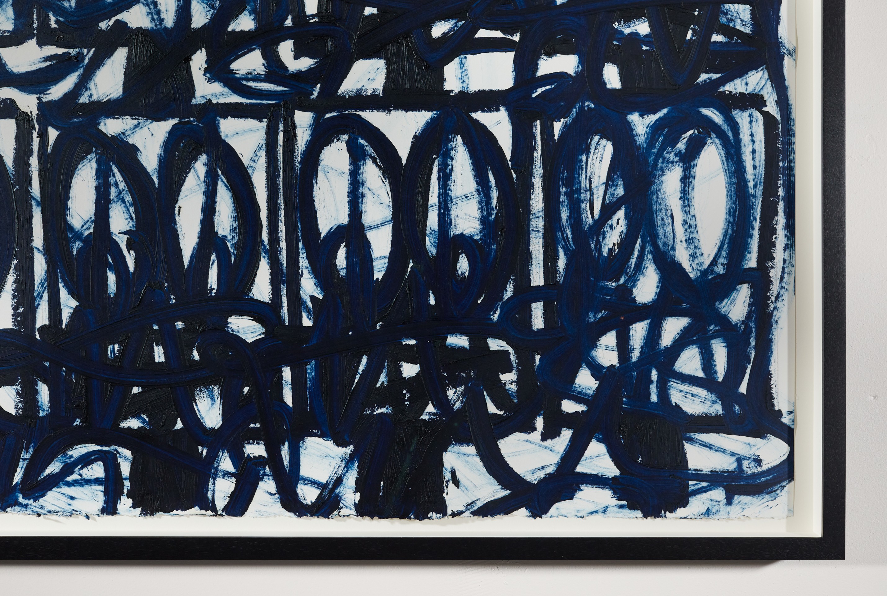 Rashid Johnson, Untitled Anxious Bruise Drawing, 2021