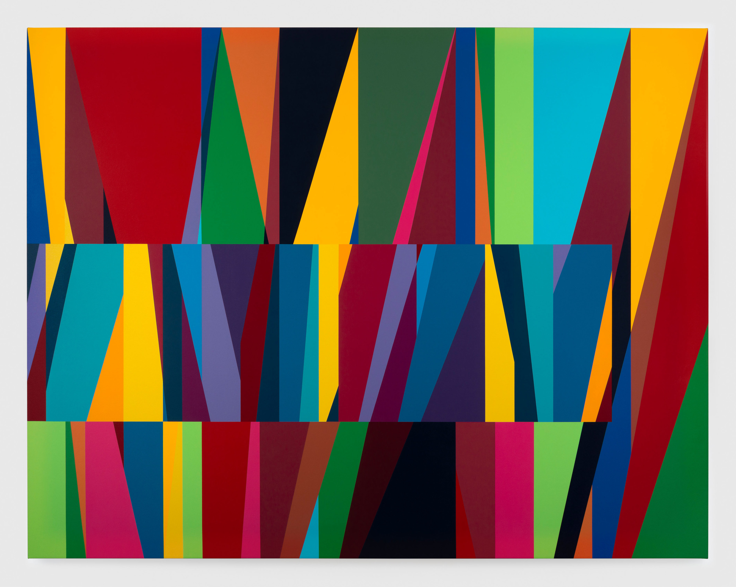 Odili Donald Odita, Dark Berry, 2023