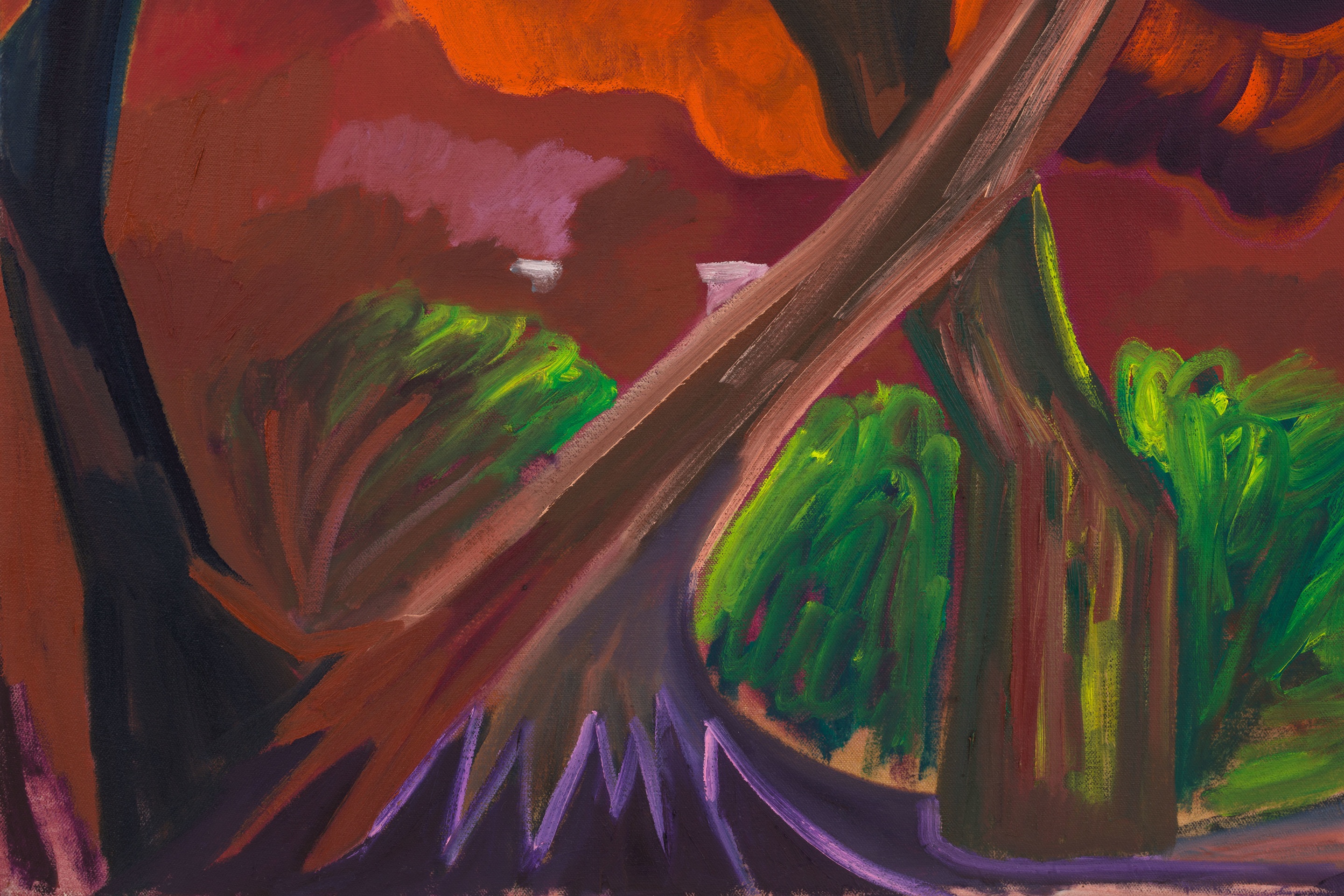 Shara Hughes, Trust and Love, 2023