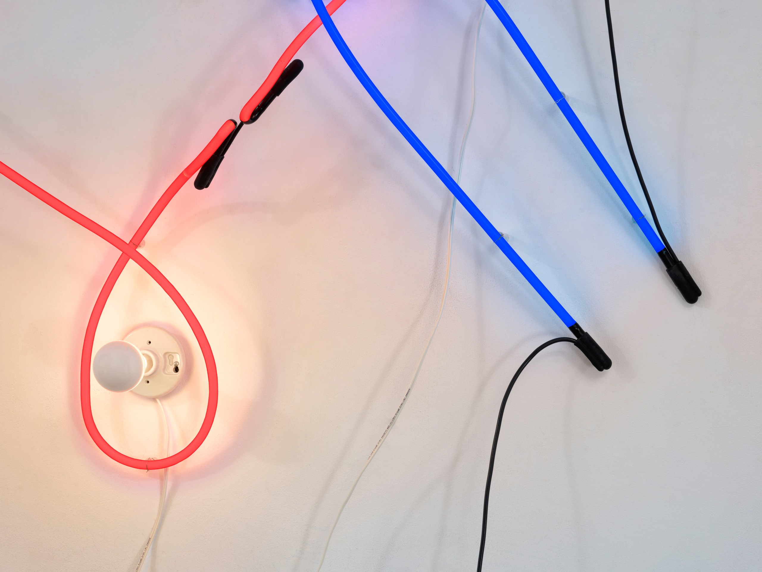 Keith Sonnier, Neon Wrapping Incandescent VI, 1968