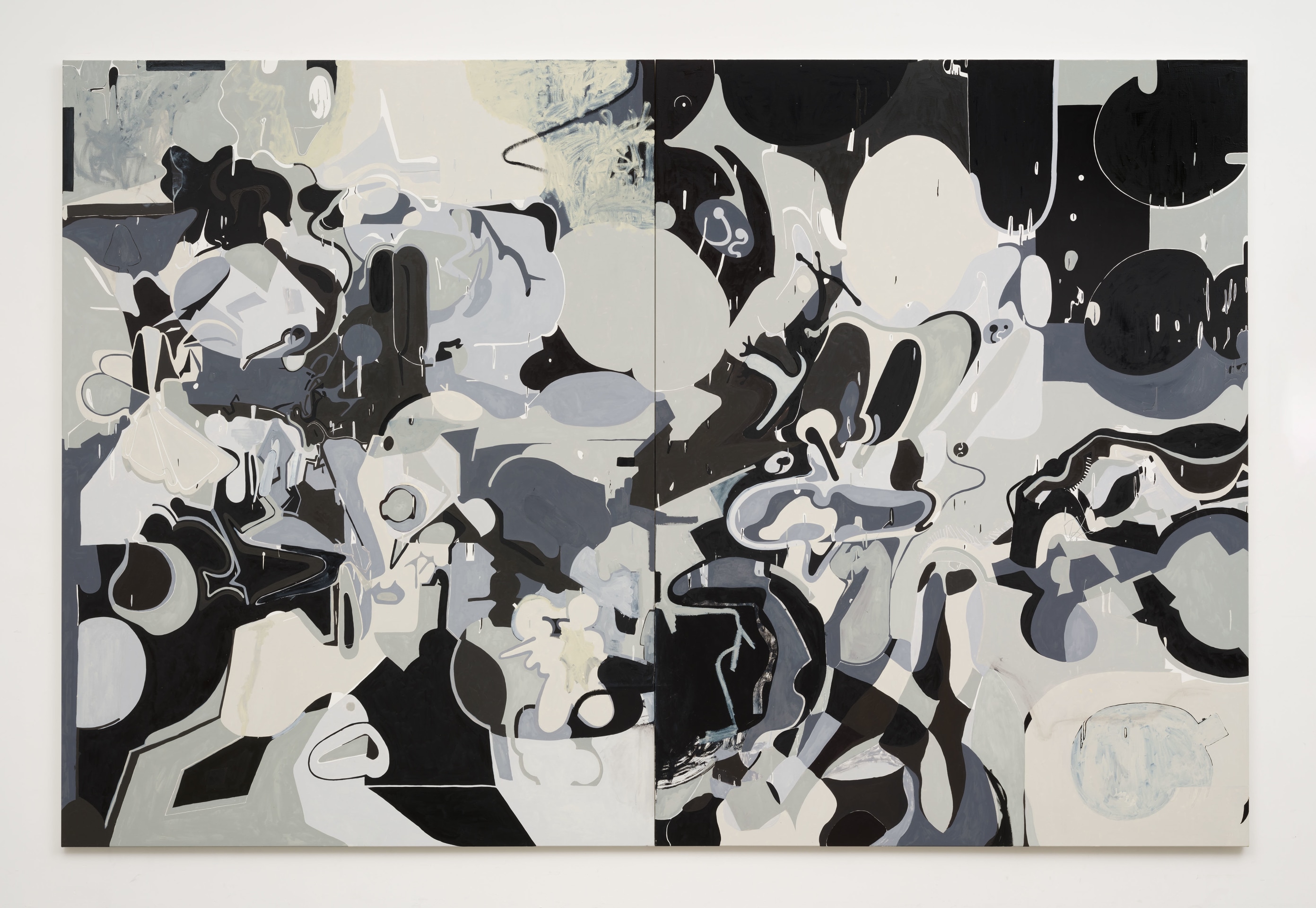 Michael Williams, Paired Puzzle 1 (Frog/Farm), 2020