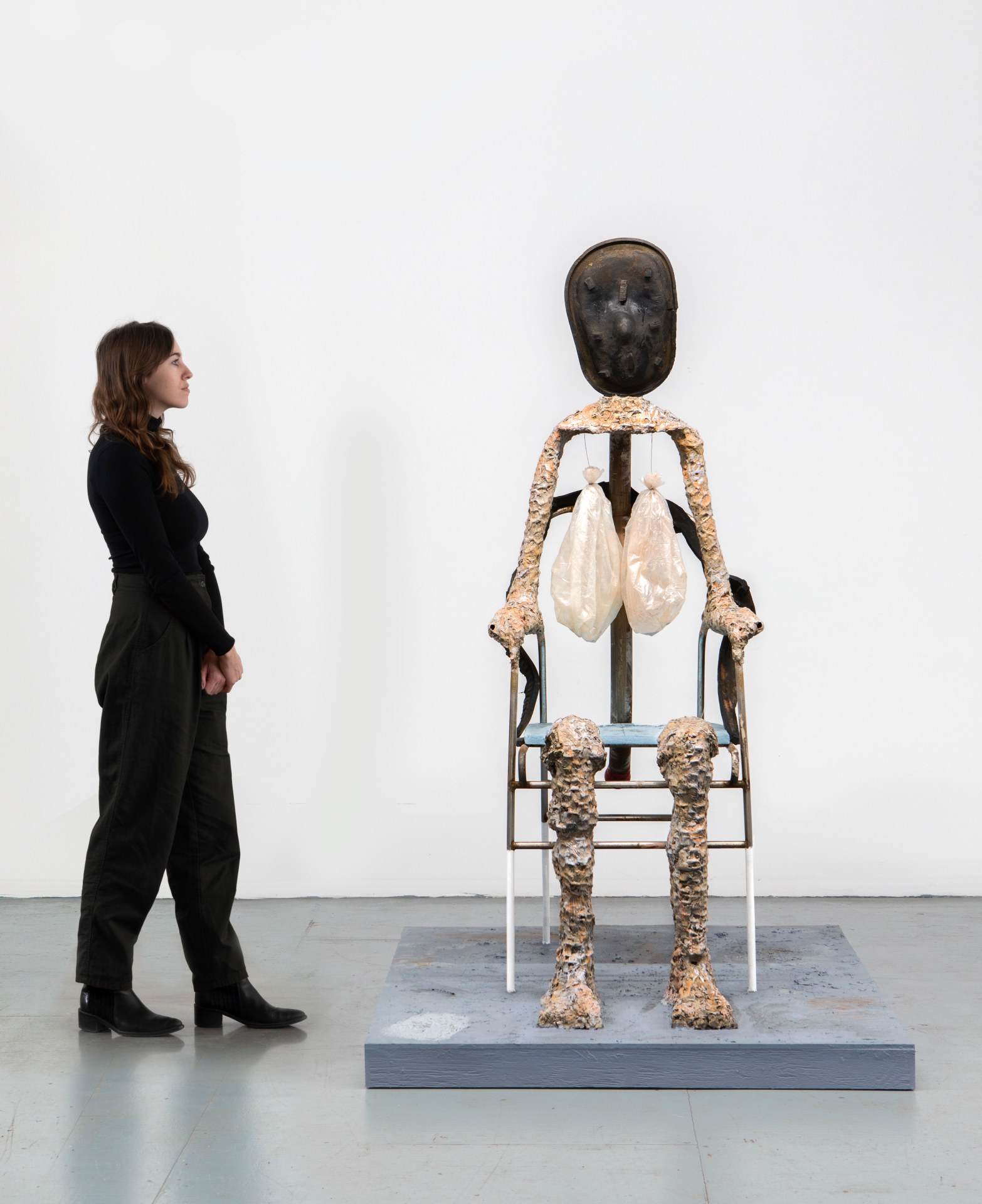 Huma Bhabha Mask of Dimitrios, 2019