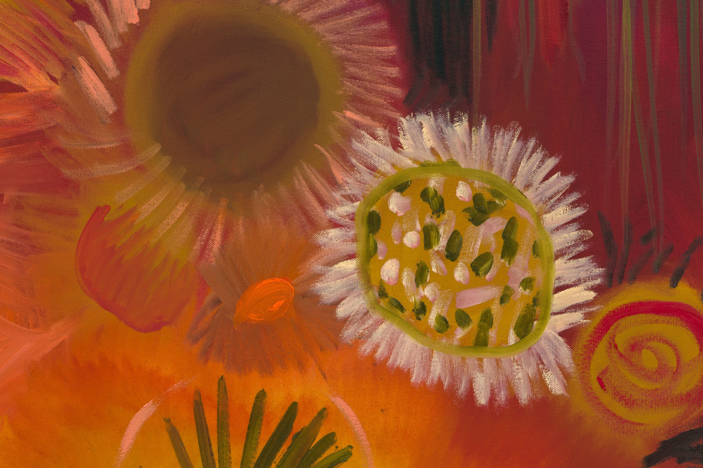 Shara Hughes, Hot Coals, 2022