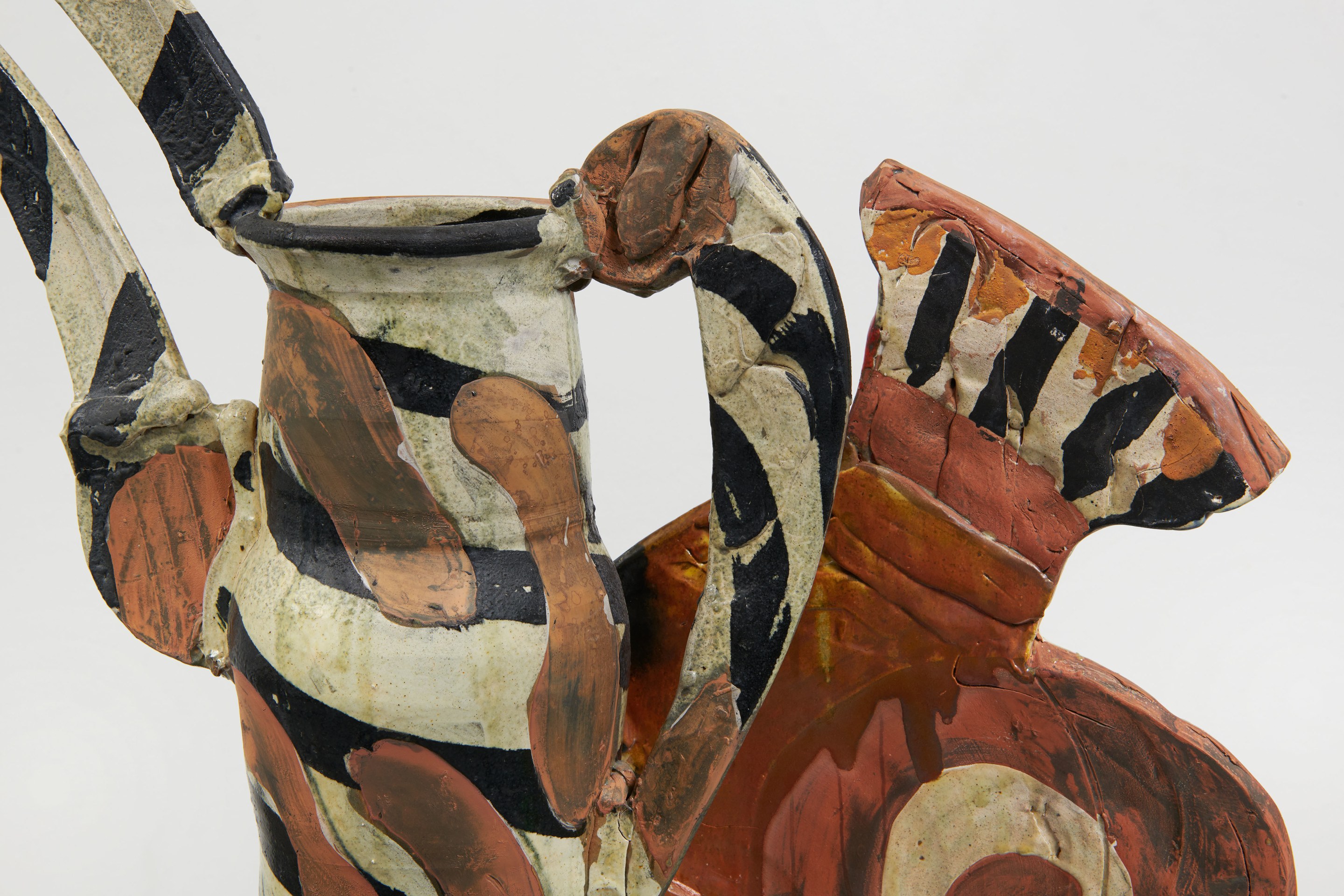 Betty Woodman, Pisan Vase &amp;amp; Stand, c. 1992