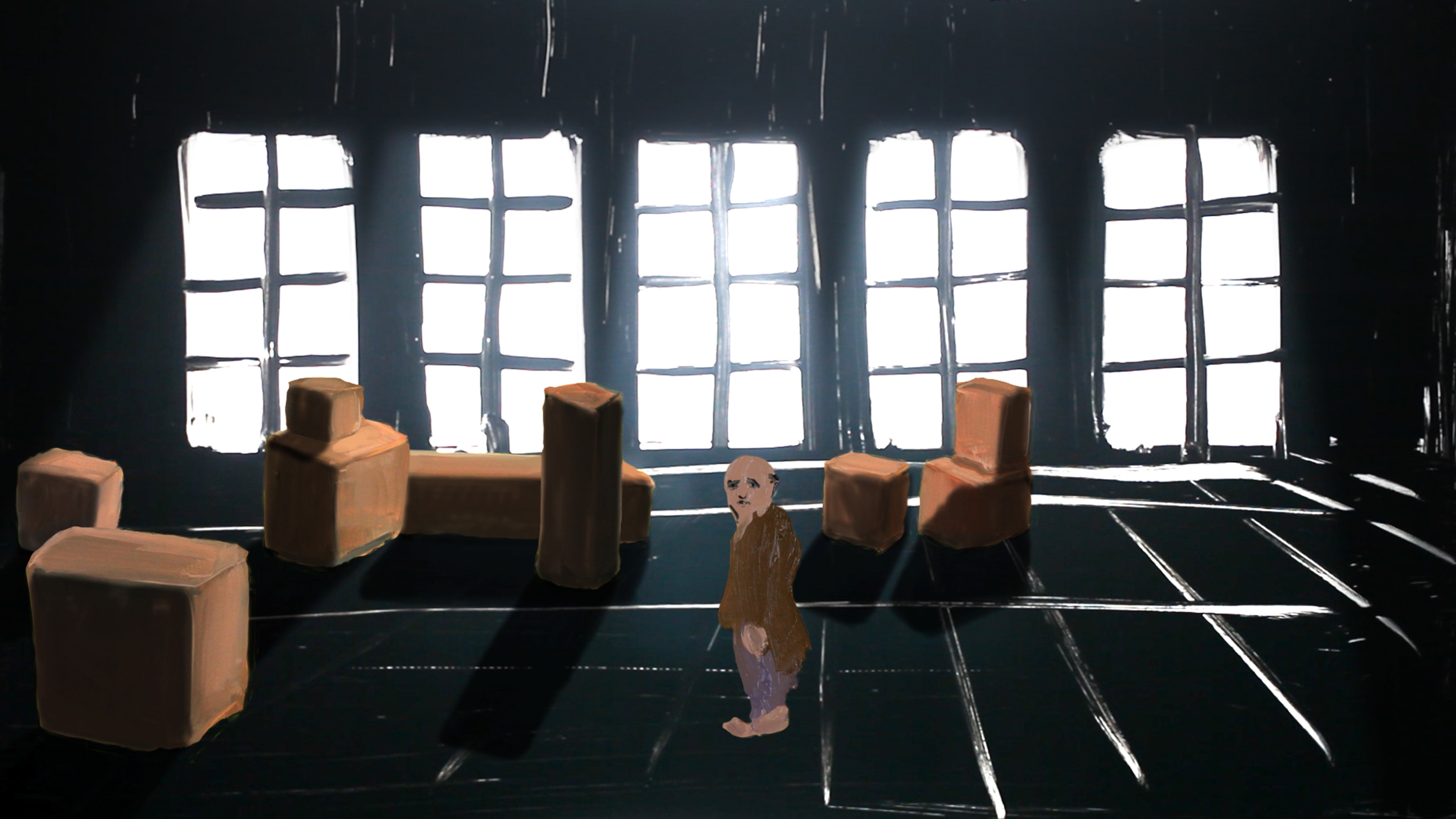 Tala Madani Manual Man, 2019