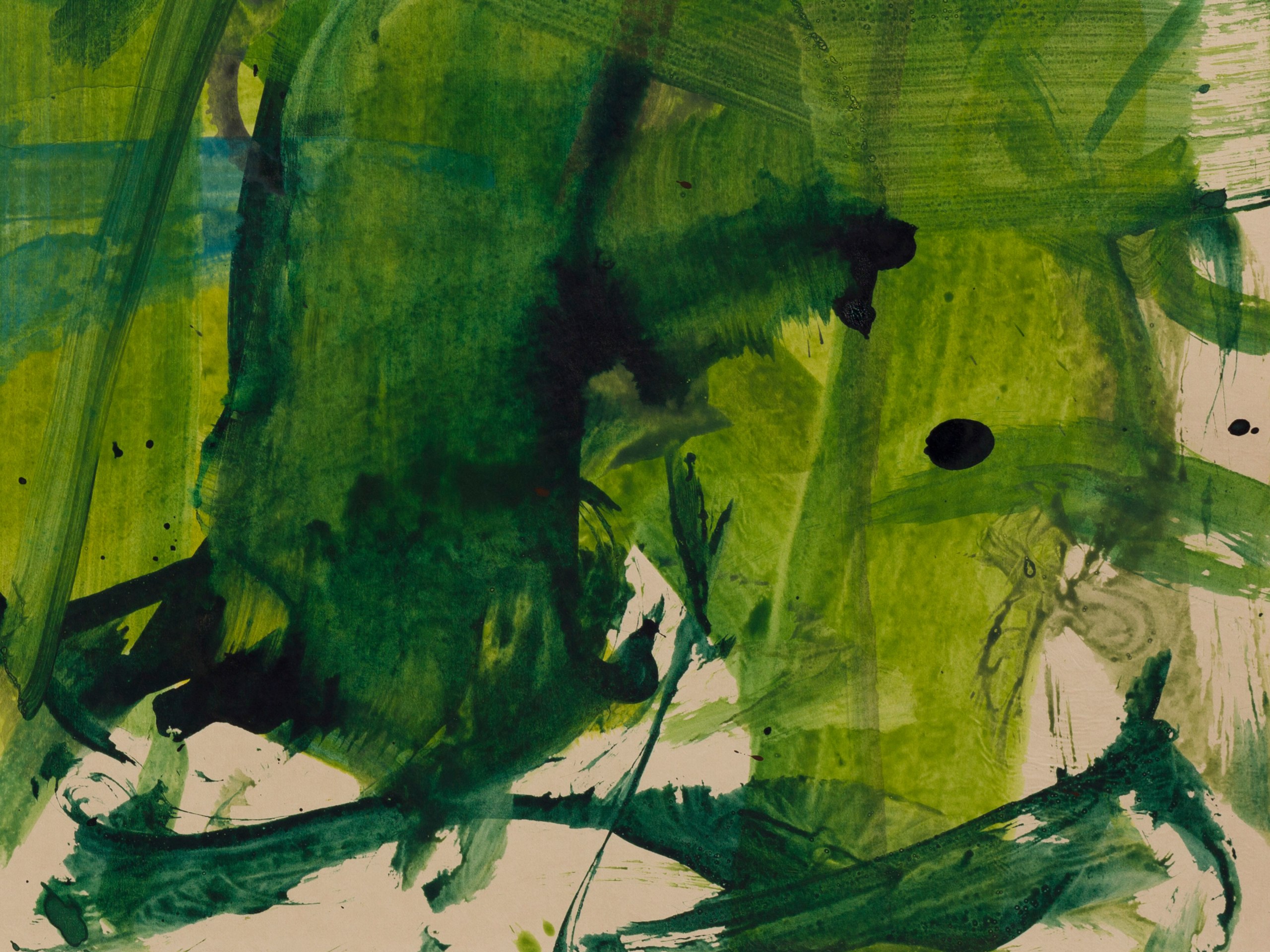 Mary Weatherford, In the cedar forest, 2019