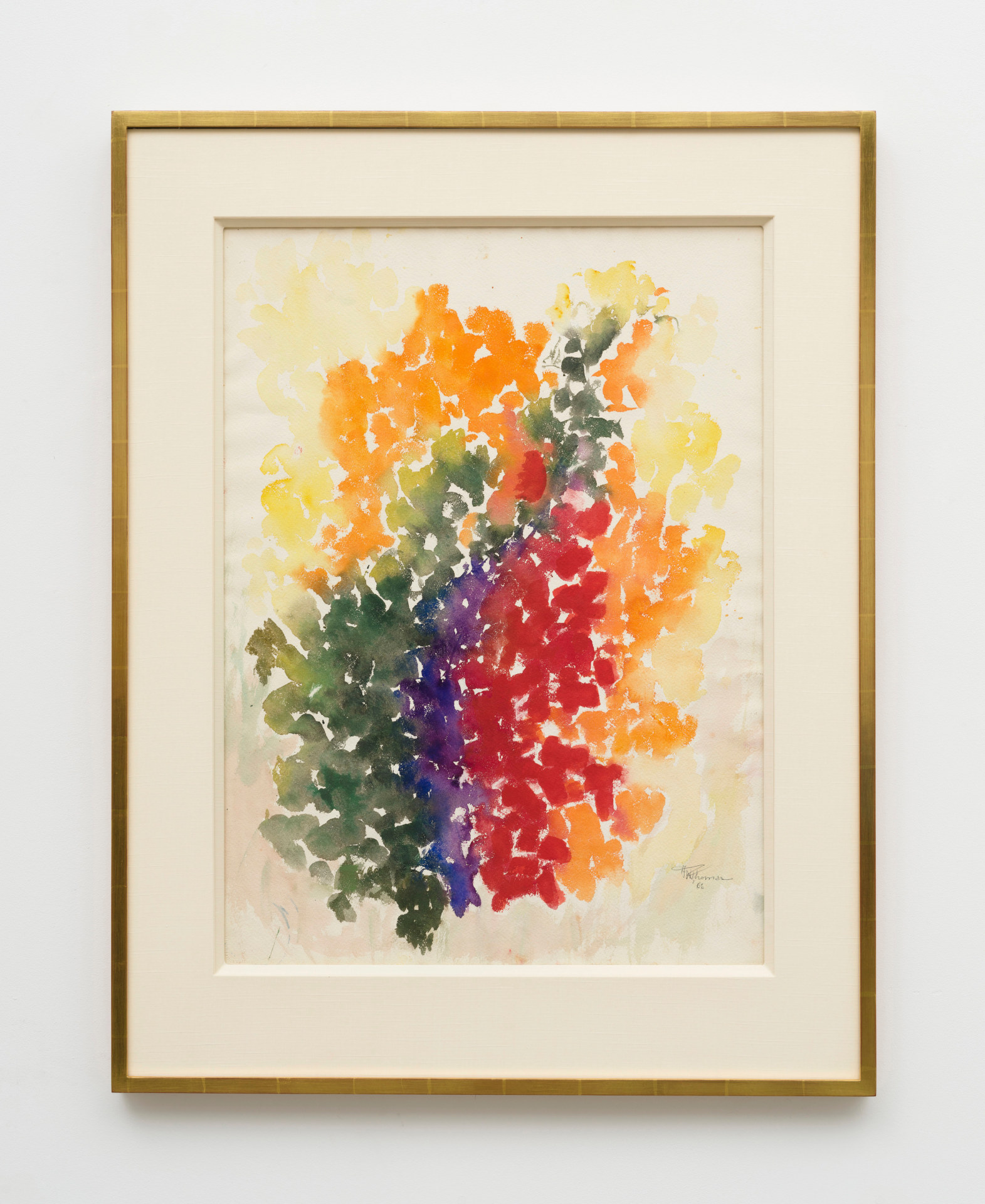 Alma Thomas, #2 (Red), 1966