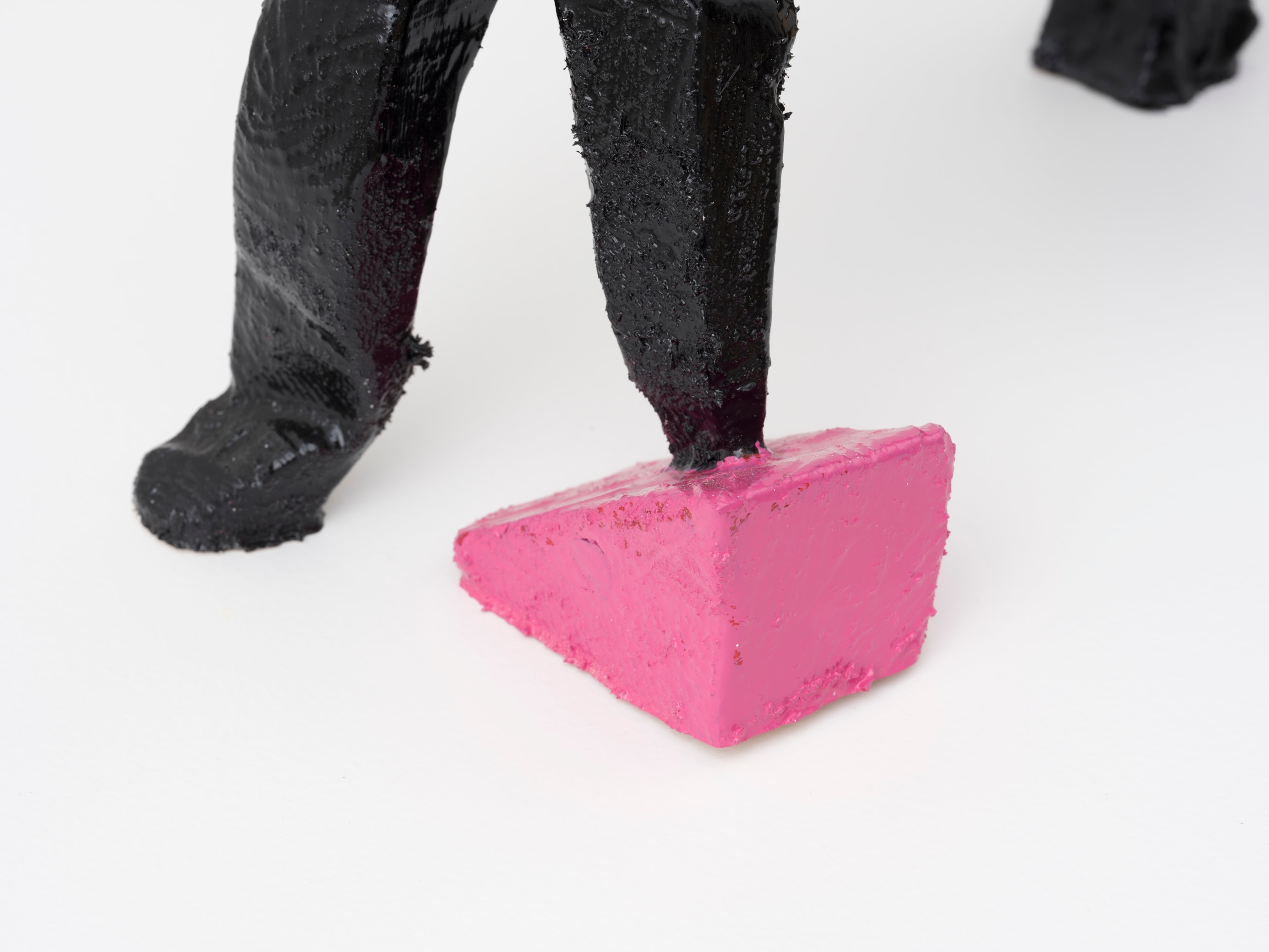 Valentin Carron, Baby and Dog, 2022