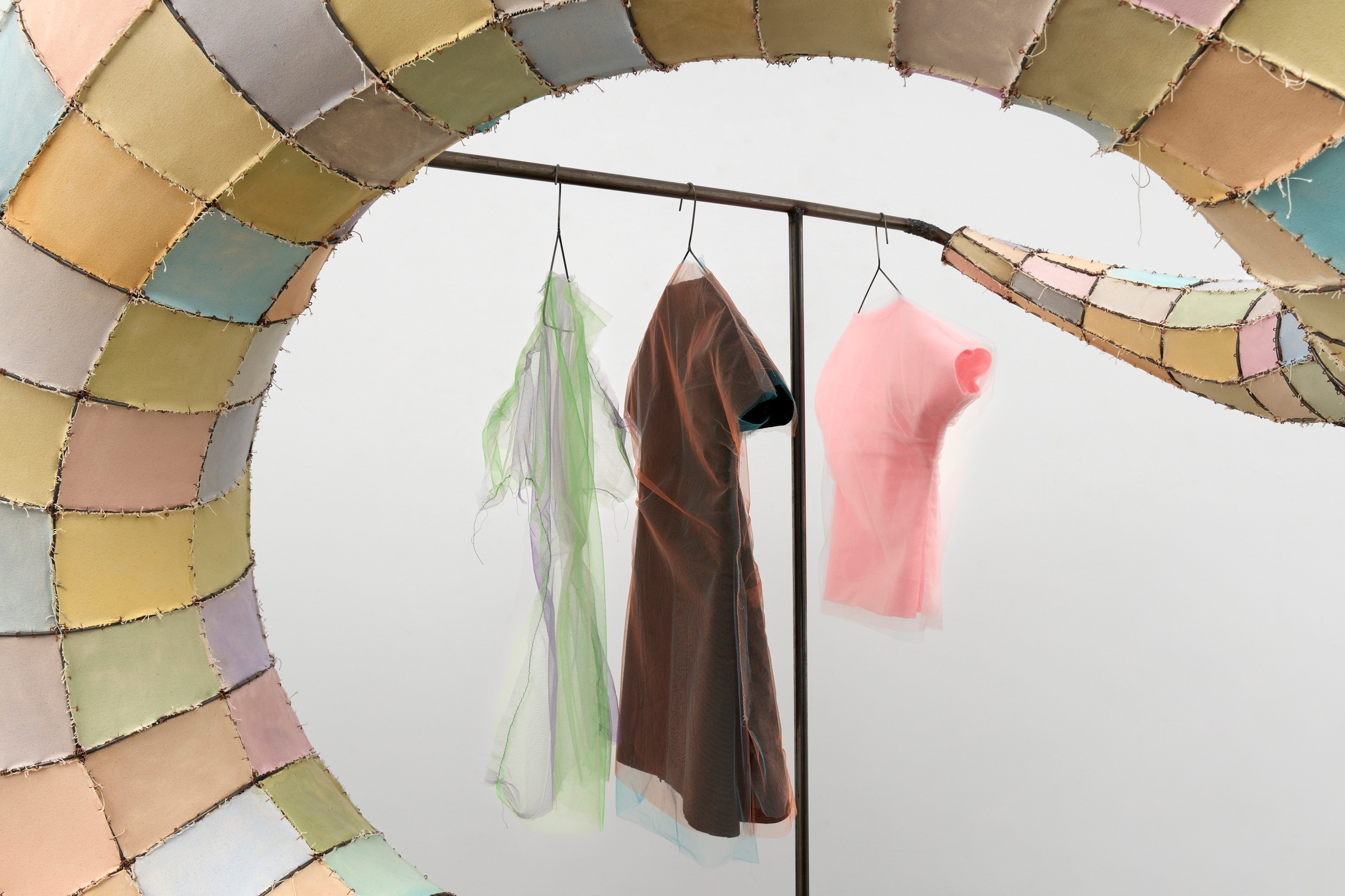 Evan Holloway, Display with Mirror, 2024