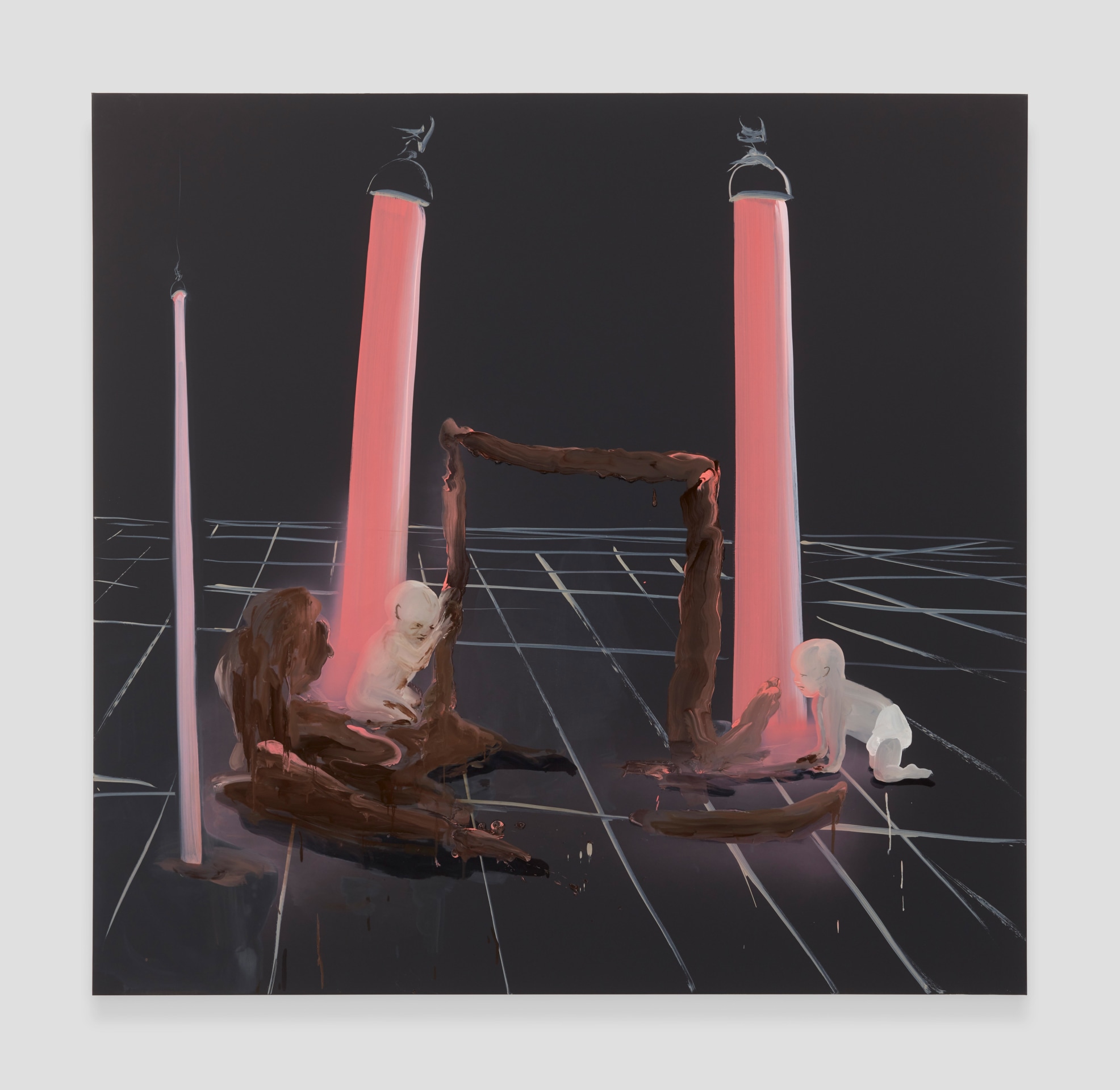 Tala Madani Shit Mom (Construction), 2019