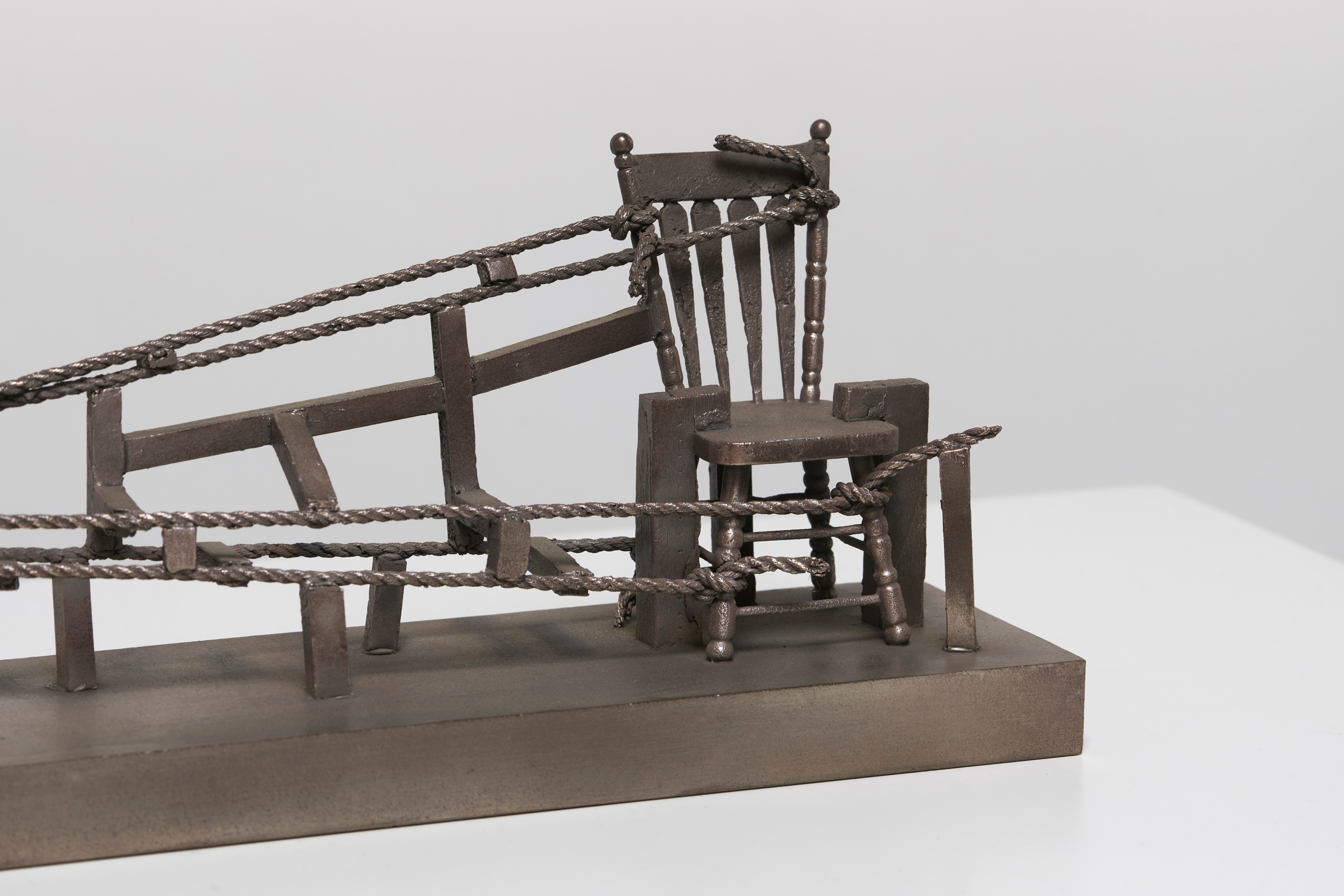 Ricky Swallow, Study for Chair with Rope #1, 2018