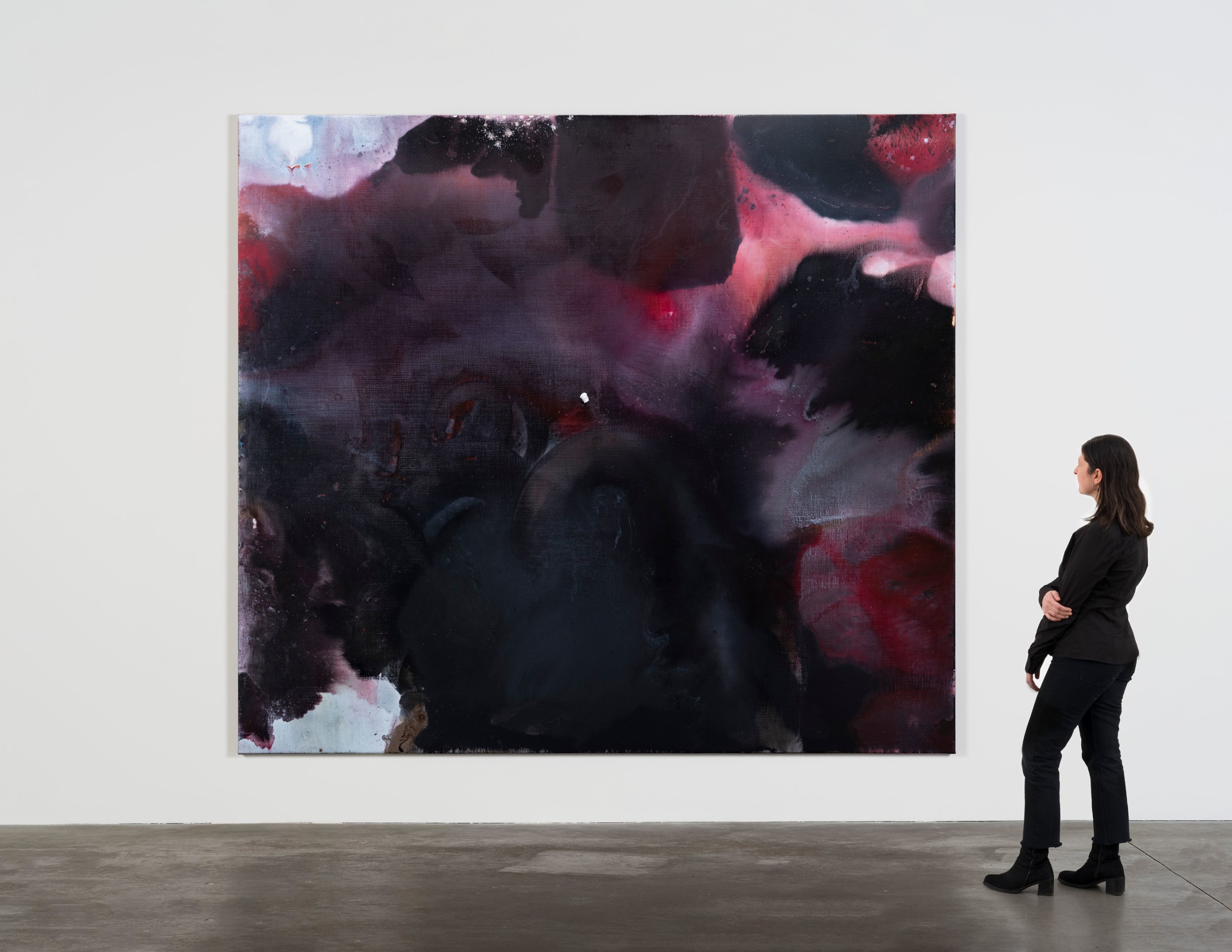 Mary Weatherford, Icarus, 2025