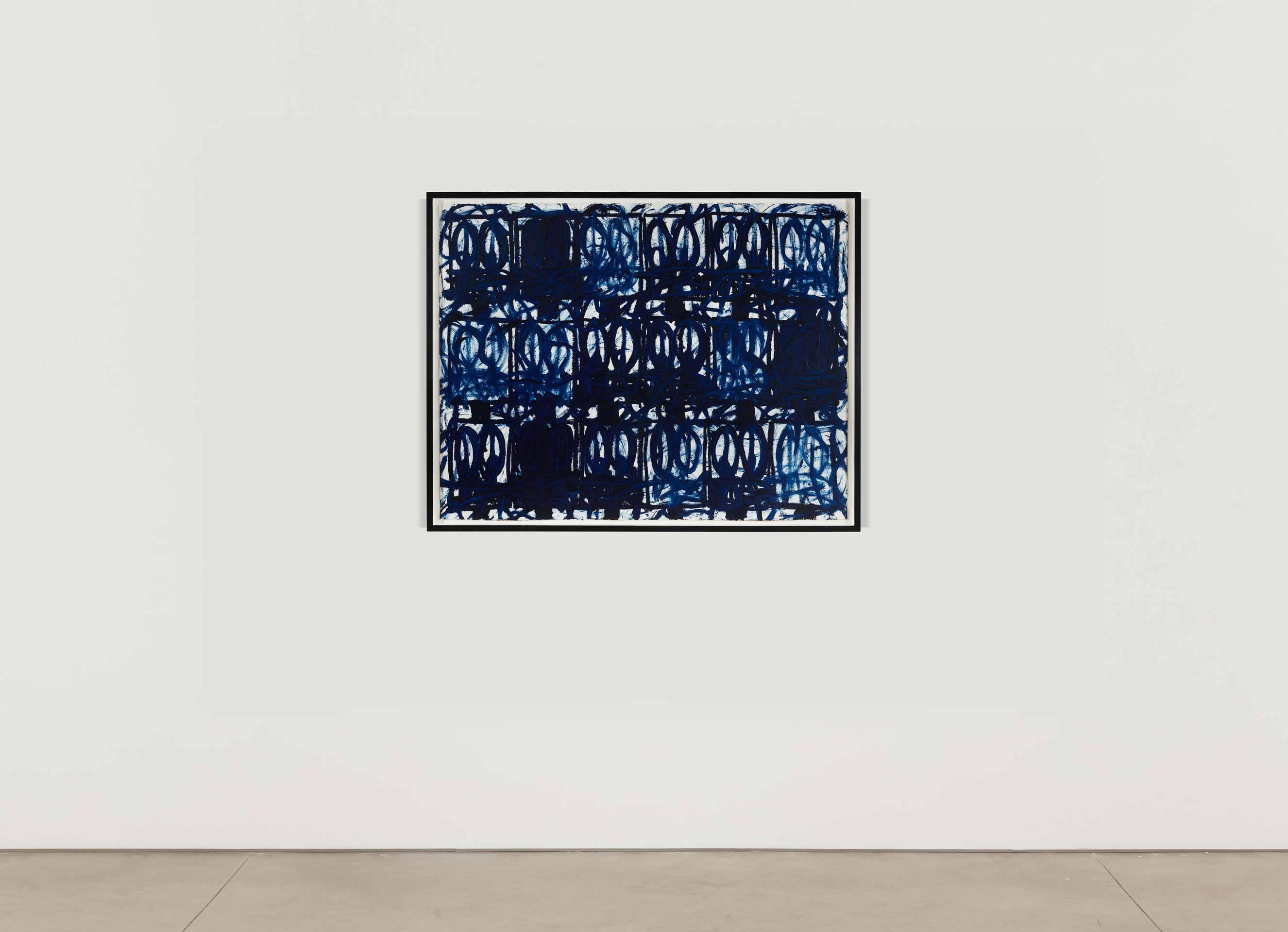 Rashid Johnson, Untitled Anxious Bruise Drawing, 2021