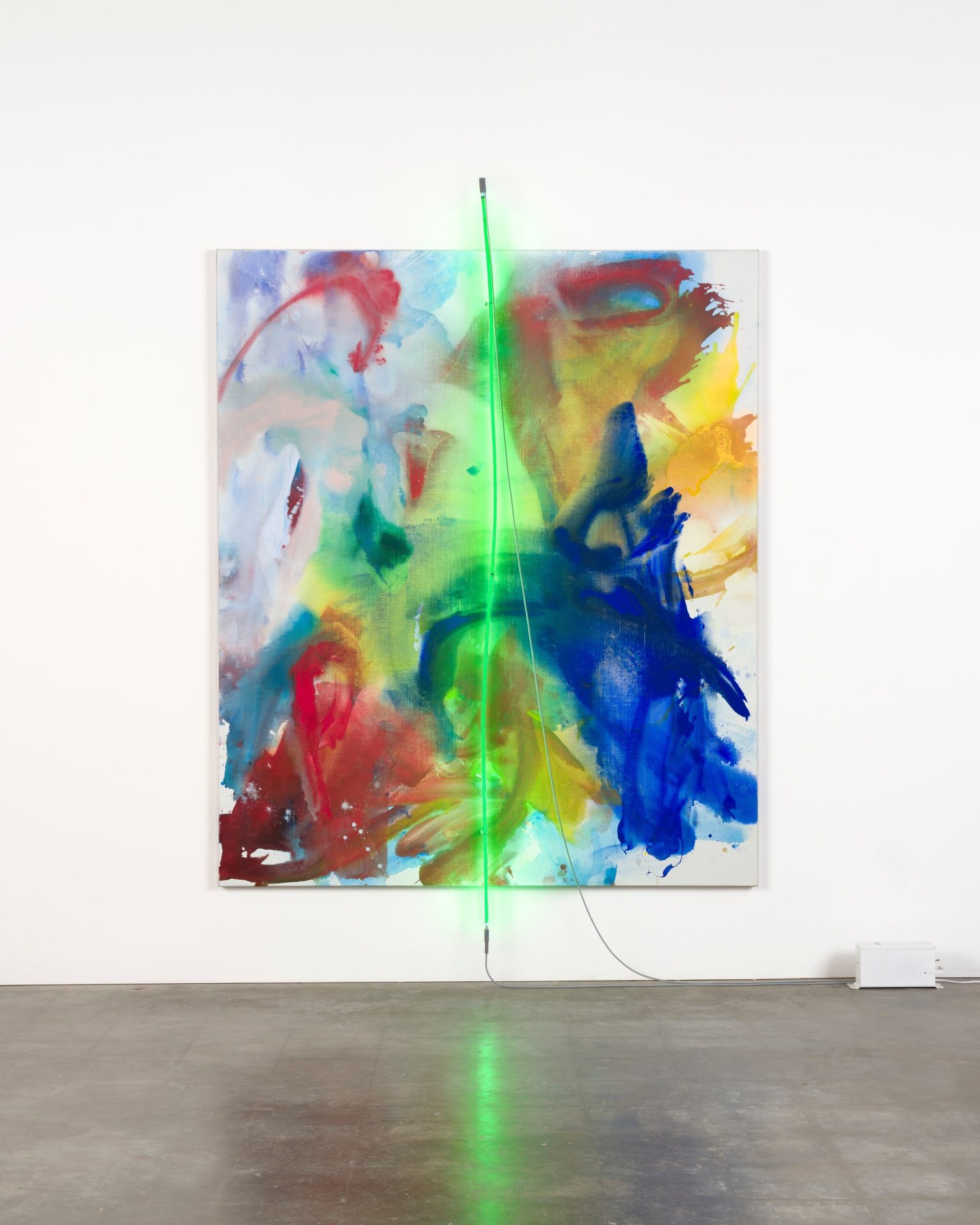 Mary Weatherford, Air, 2021