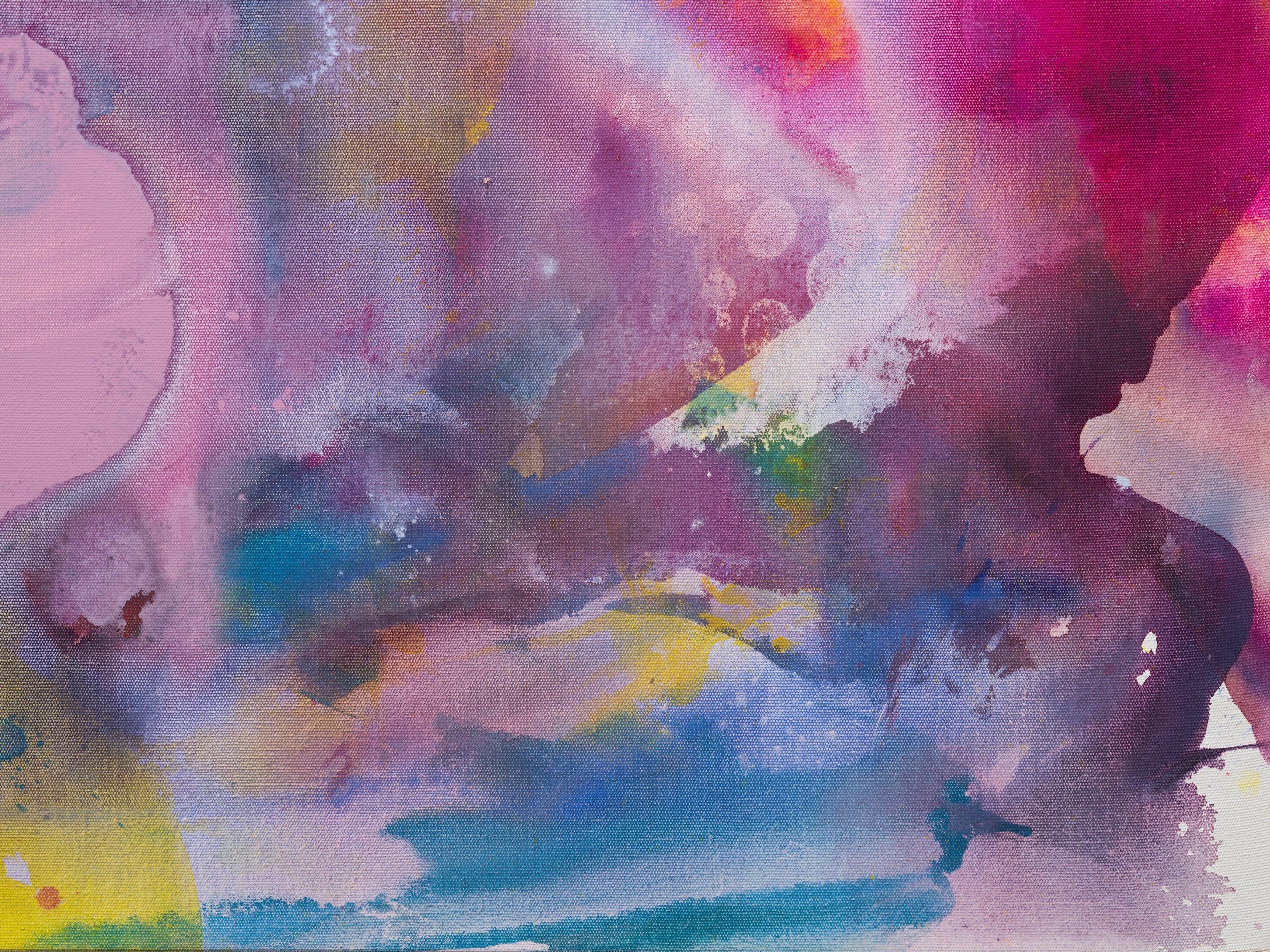 Mary Weatherford, The Reef, 2021