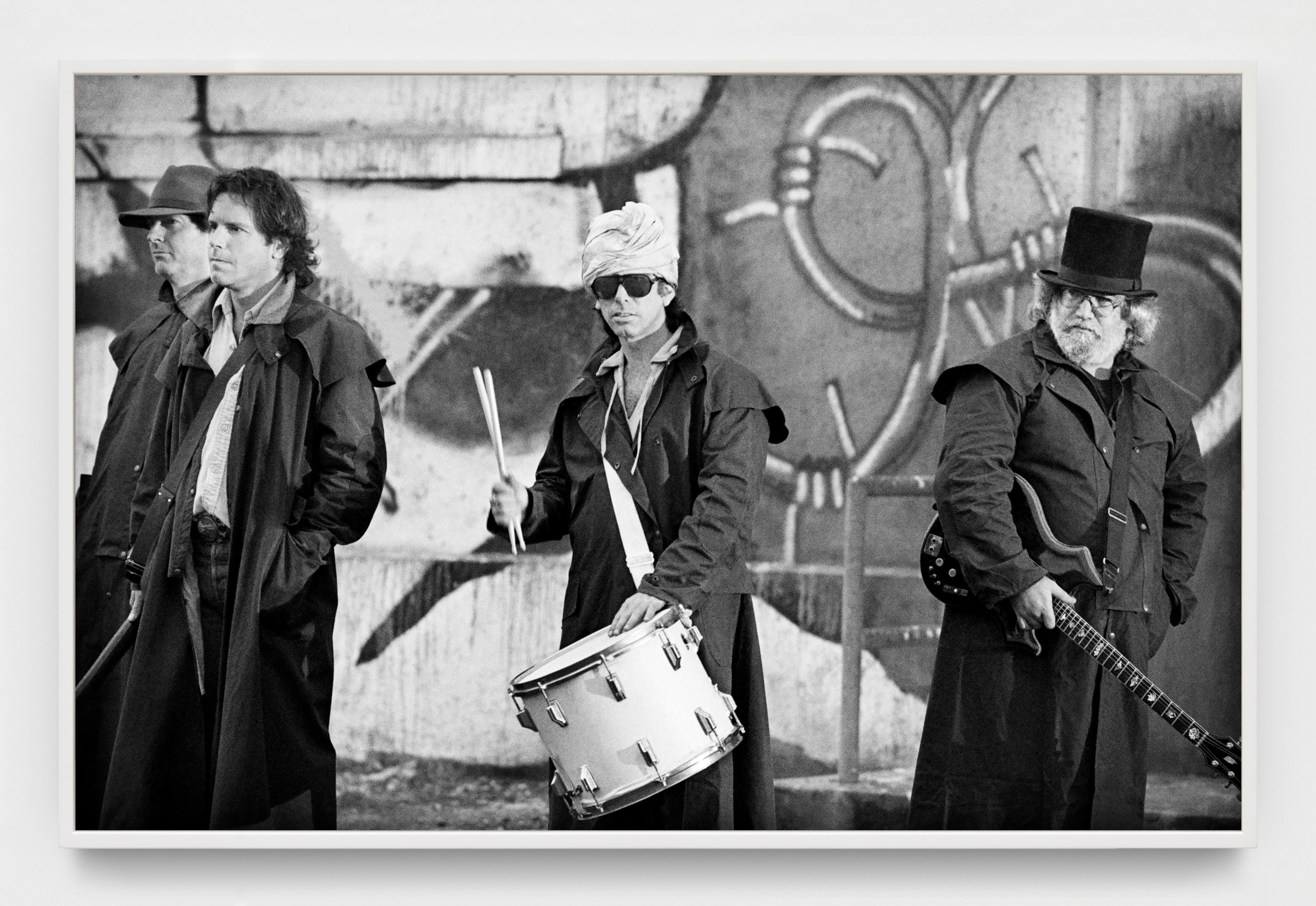 Jay Blakesberg, Grateful Dead on the set of &ldquo;Throwing Stones&rdquo; music video, Oakland, CA, 1987 / 2025