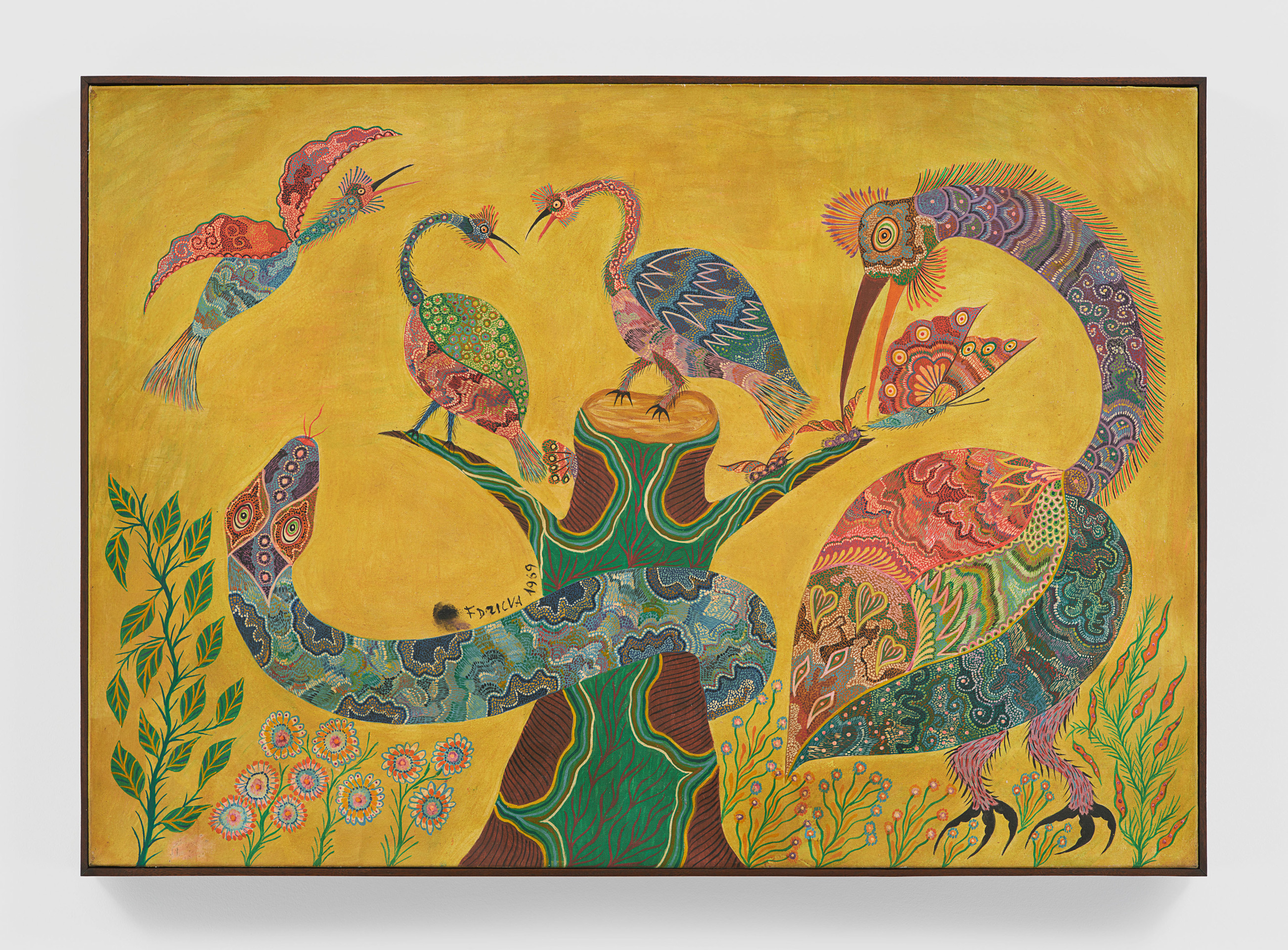 Chico da Silva, Untitled, 1969