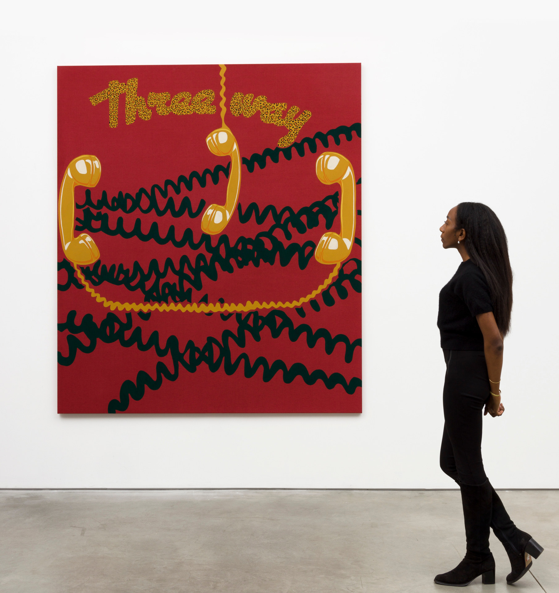 Joel Mesler, Untitled (Three Way), 2020