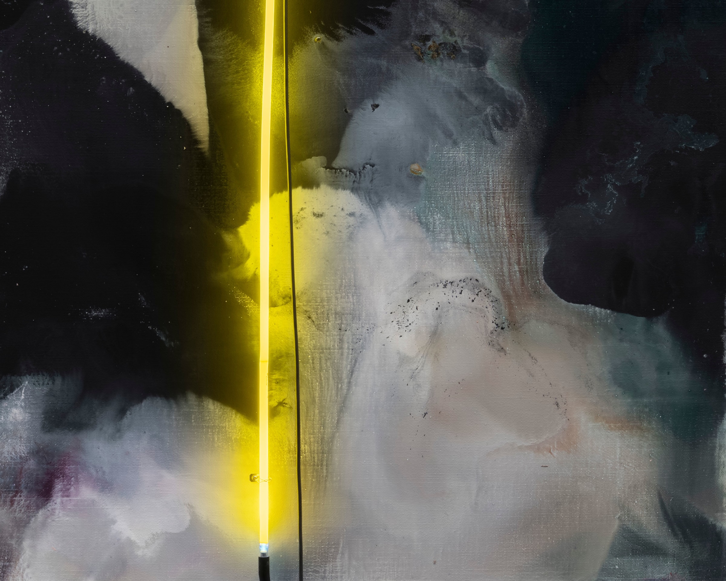 Mary Weatherford, Agate, 2025